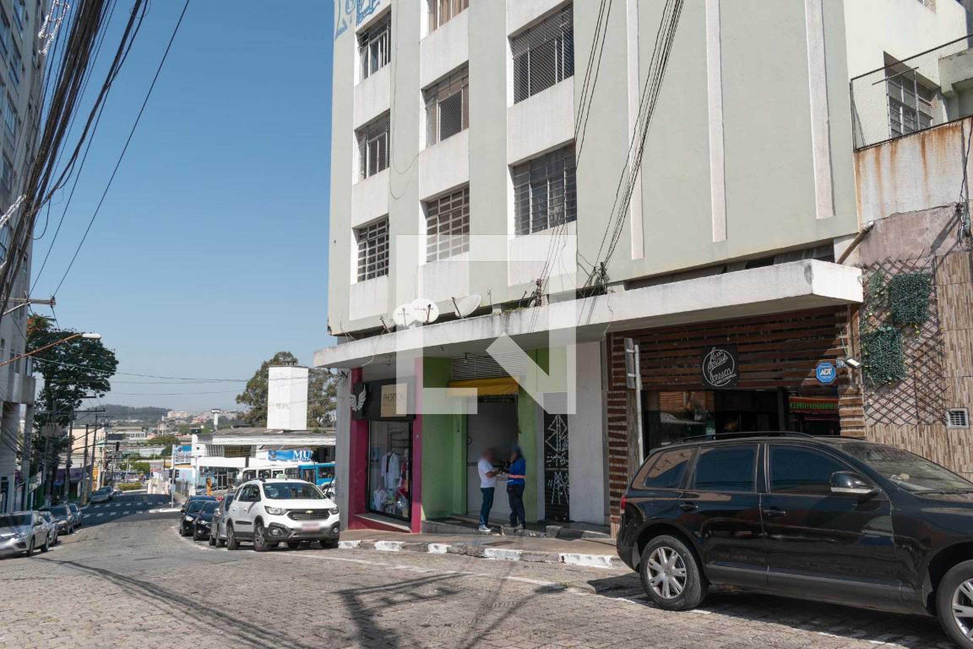 Fachada Condomínio em Rua Coronel Portilho, 102