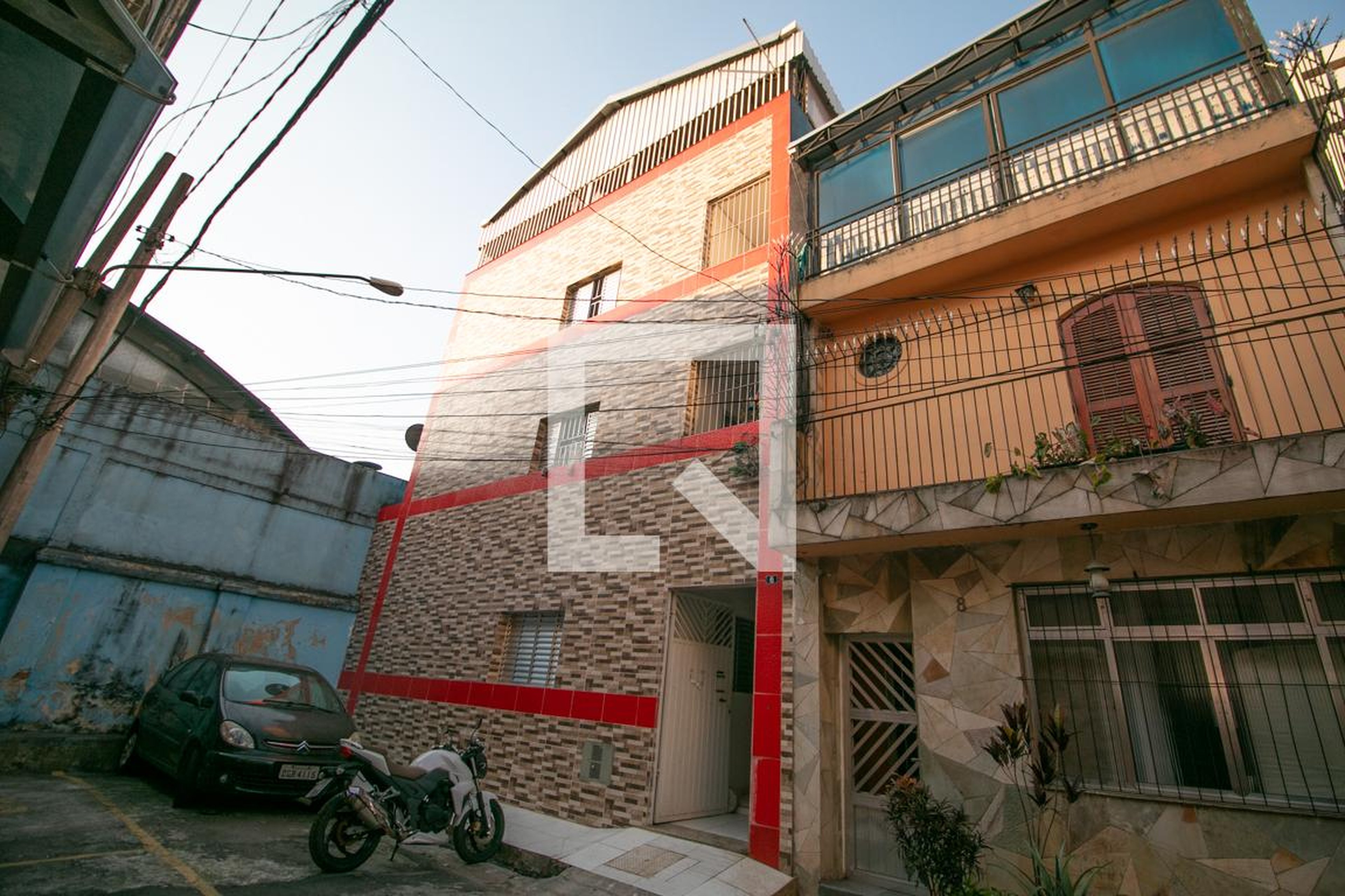 Fachada Condomínio em Avenida Rangel Pestana, 1035