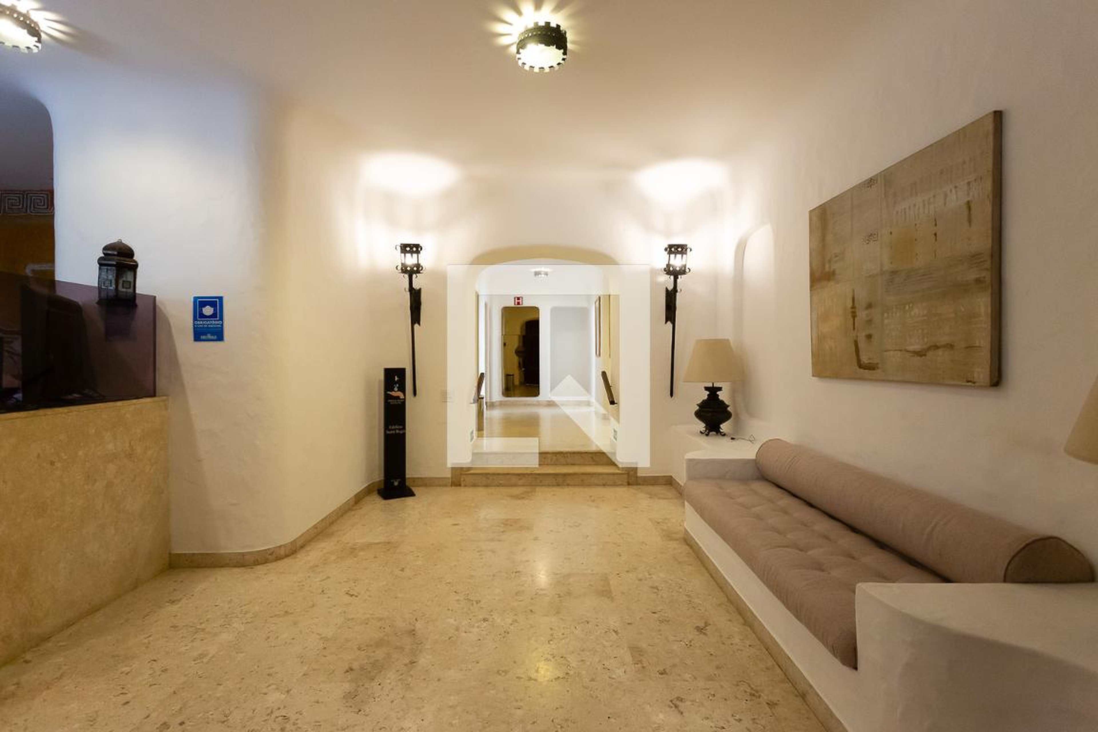 Hall social - Edficio Service Flat Saint Régis