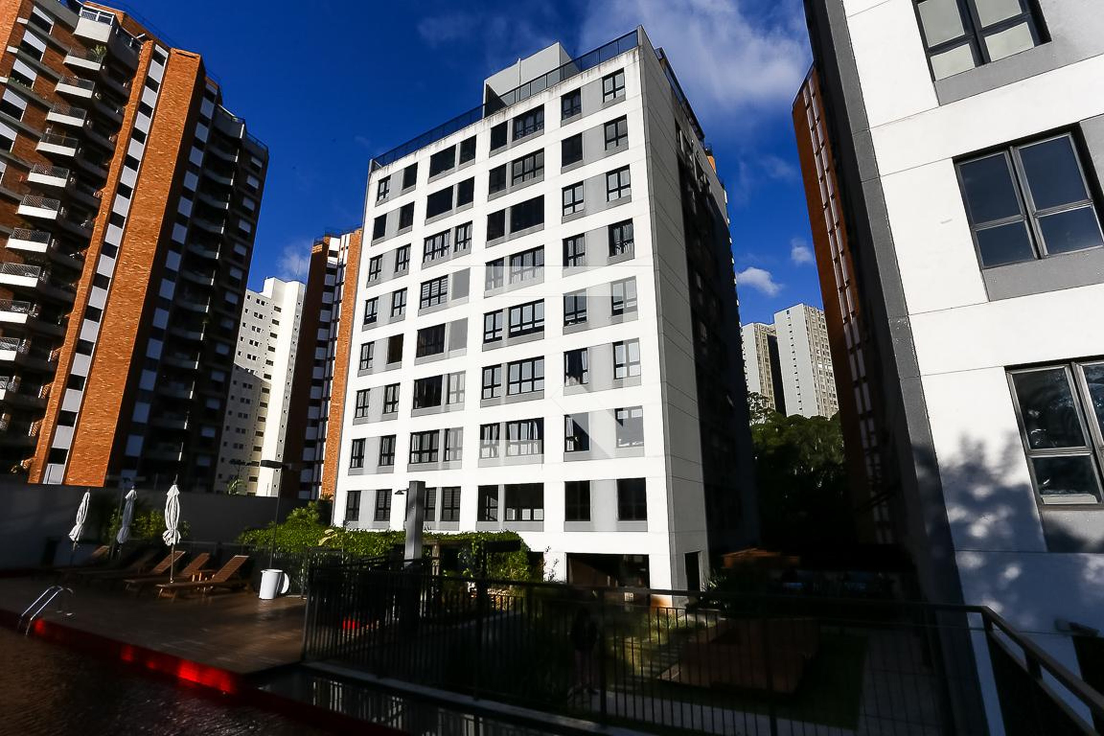 Fachada do Condomínio Condomínio Maxhaus Morumbi