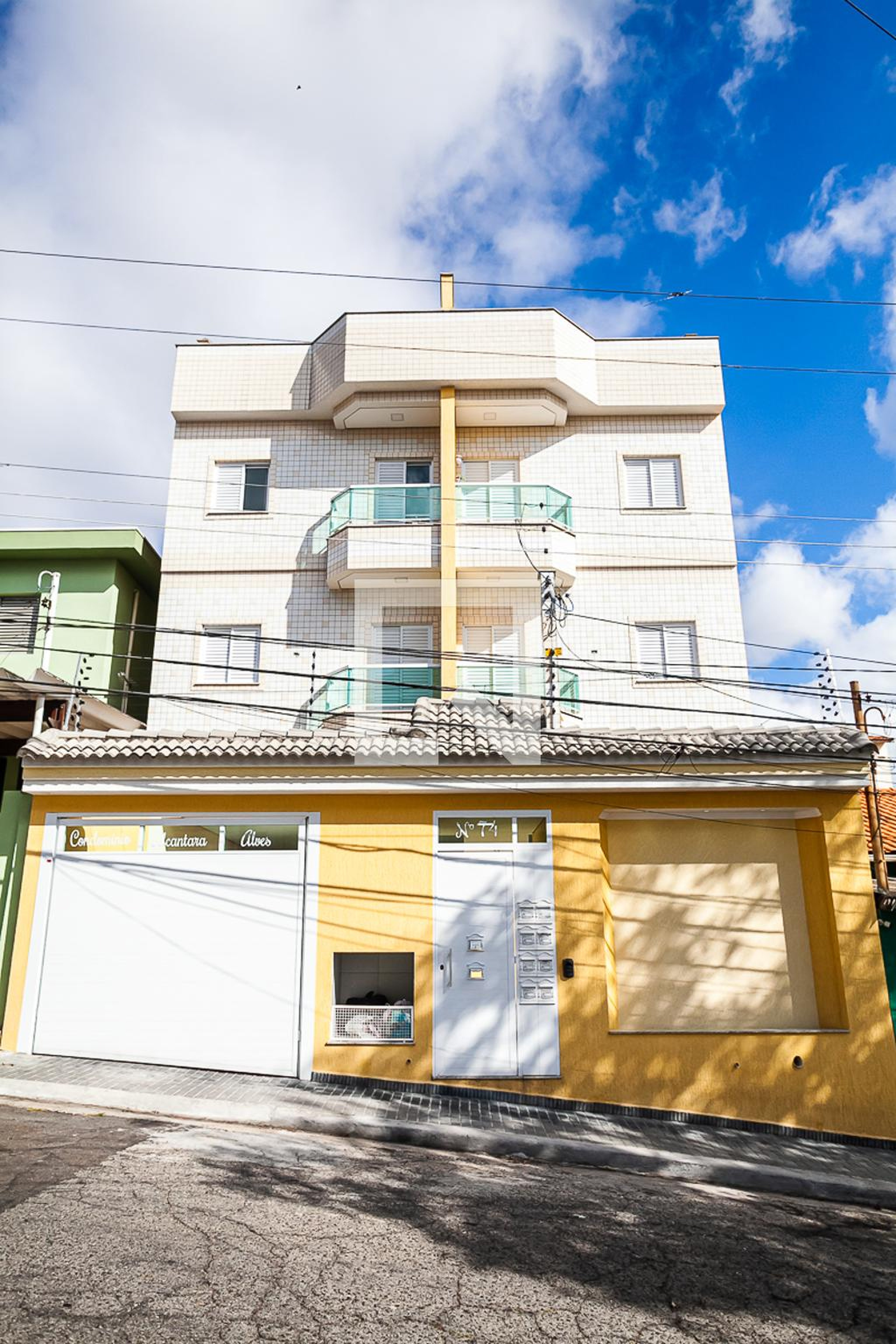 Fachada Condomínio Alcântara Alves