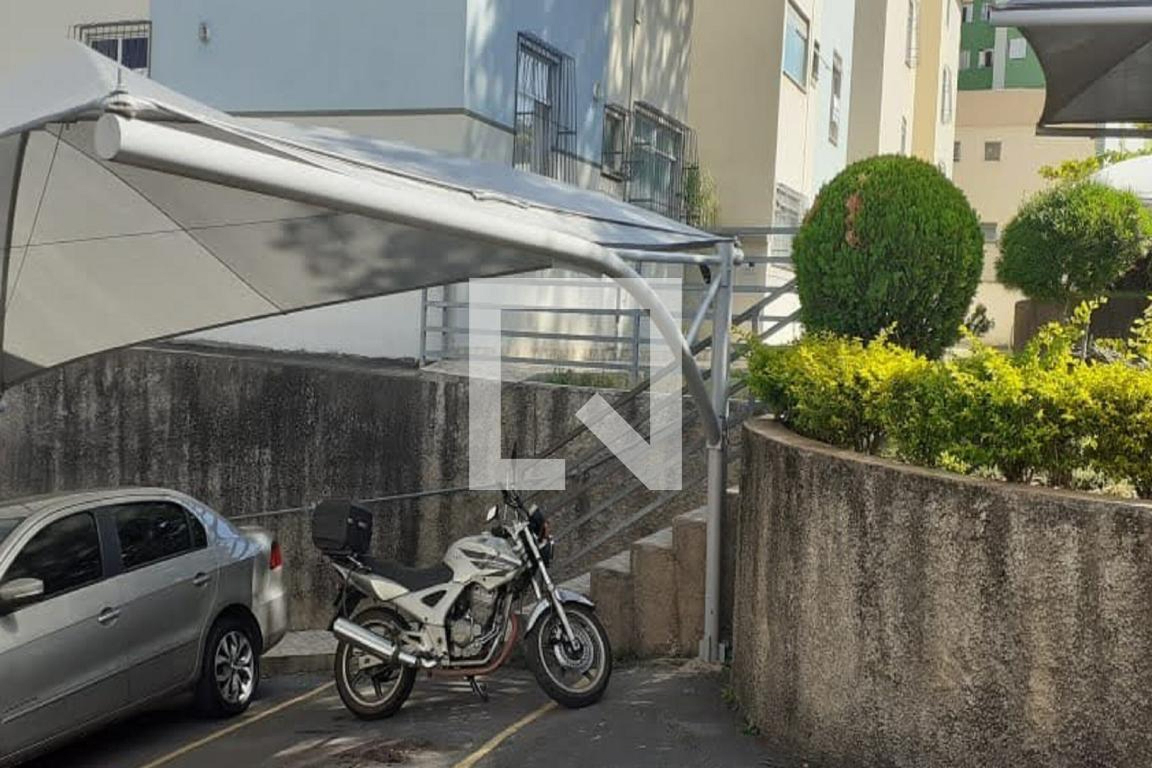 Fachada do Condomínio Residencial Franca