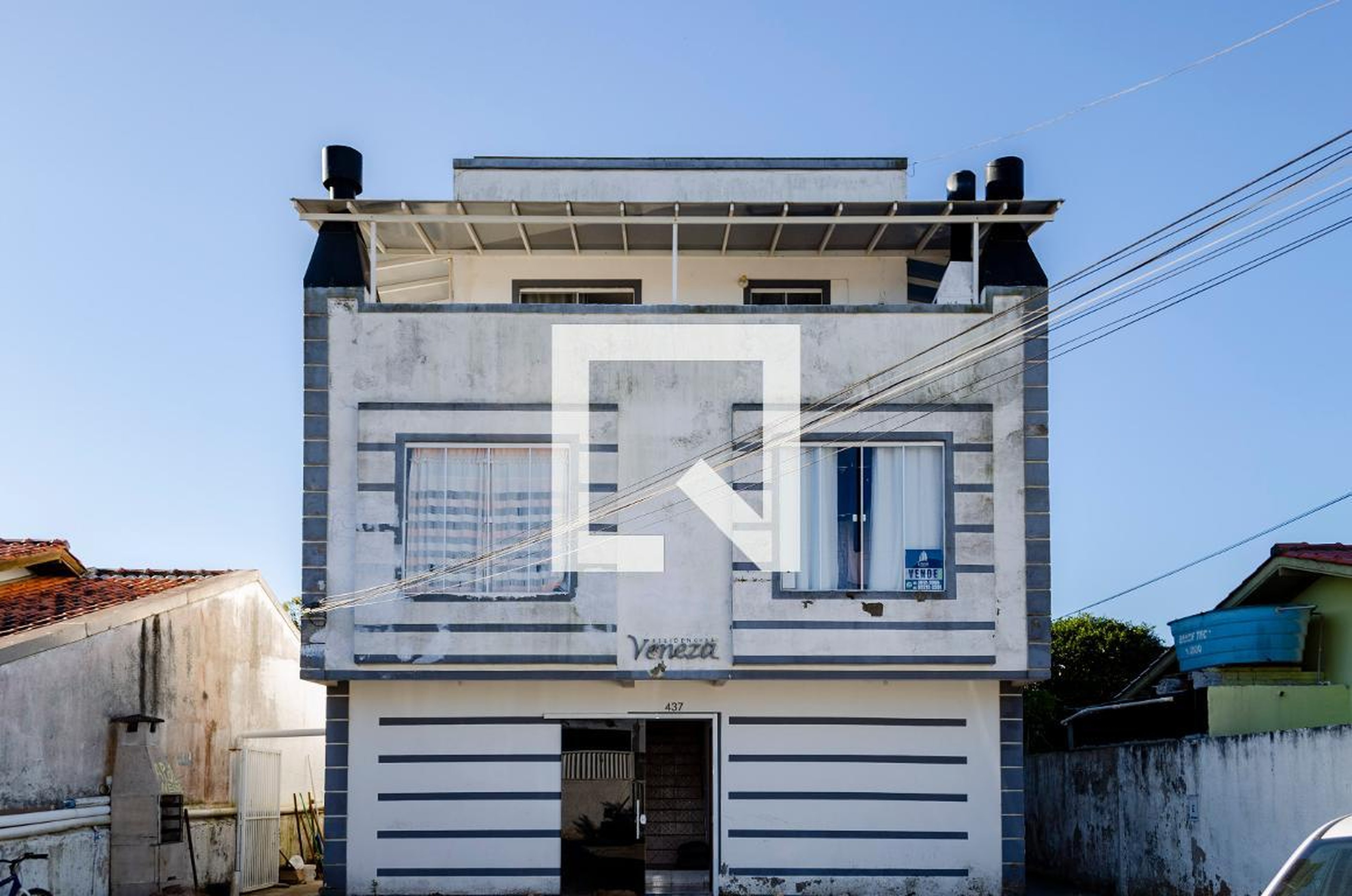 Fachada Condomínio em Rua Quadrangular, 437