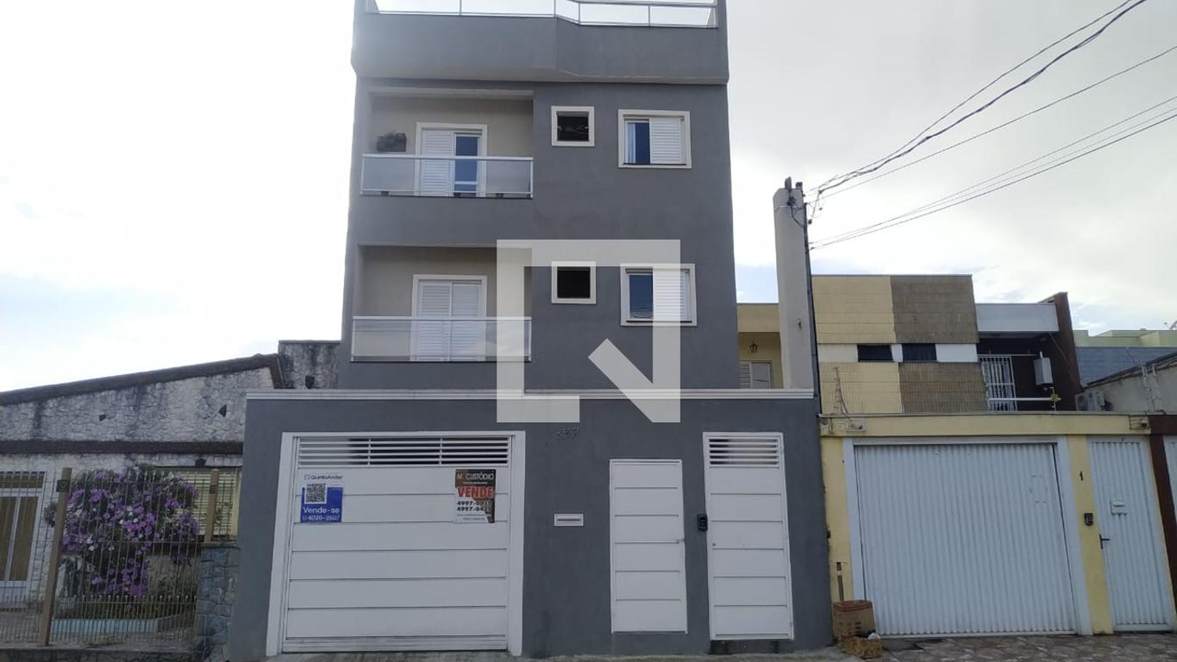 Fachada Condomínio em Rua Montevidéu, 157