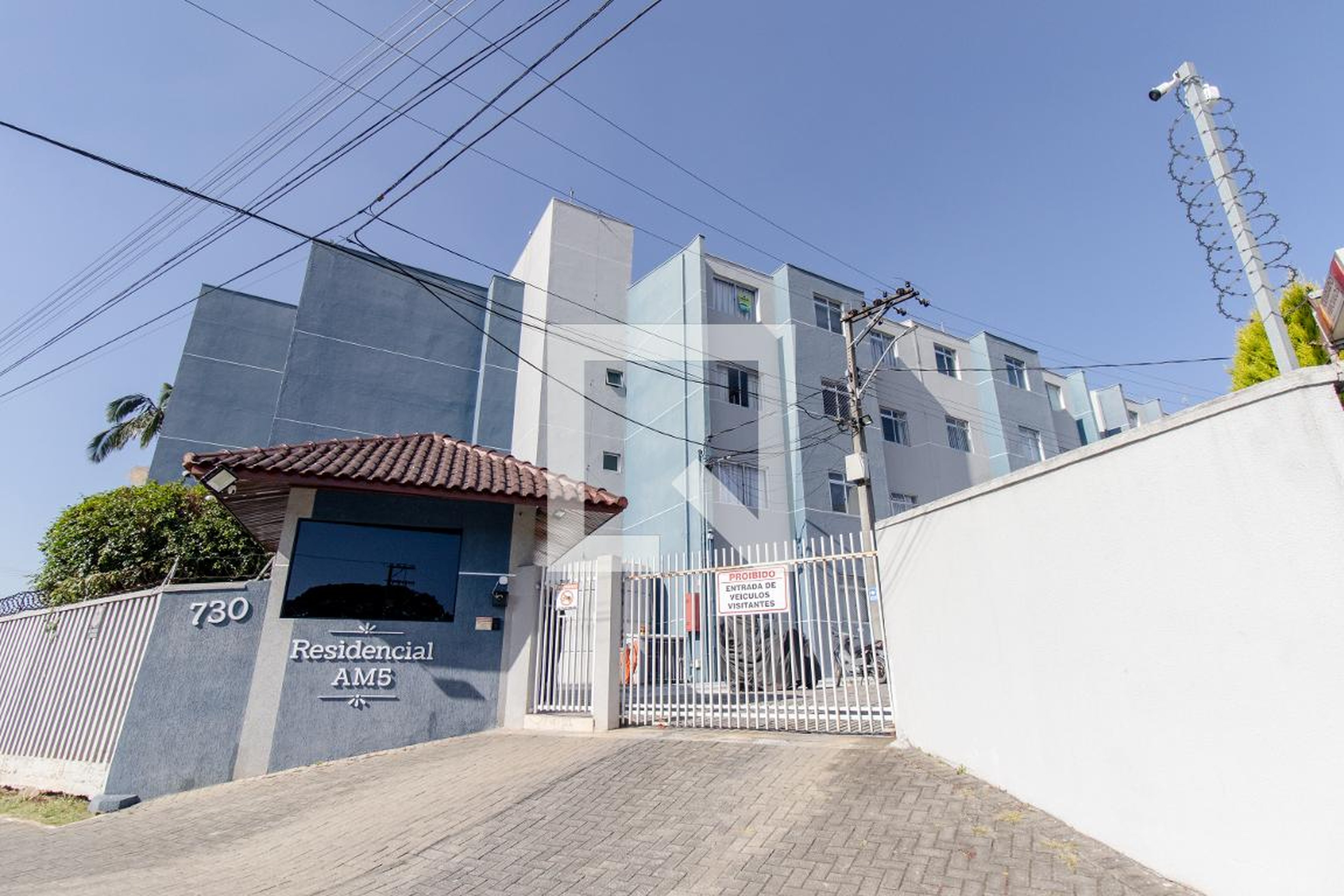 Fachada do Condomínio Condomínio Residencial.Am5