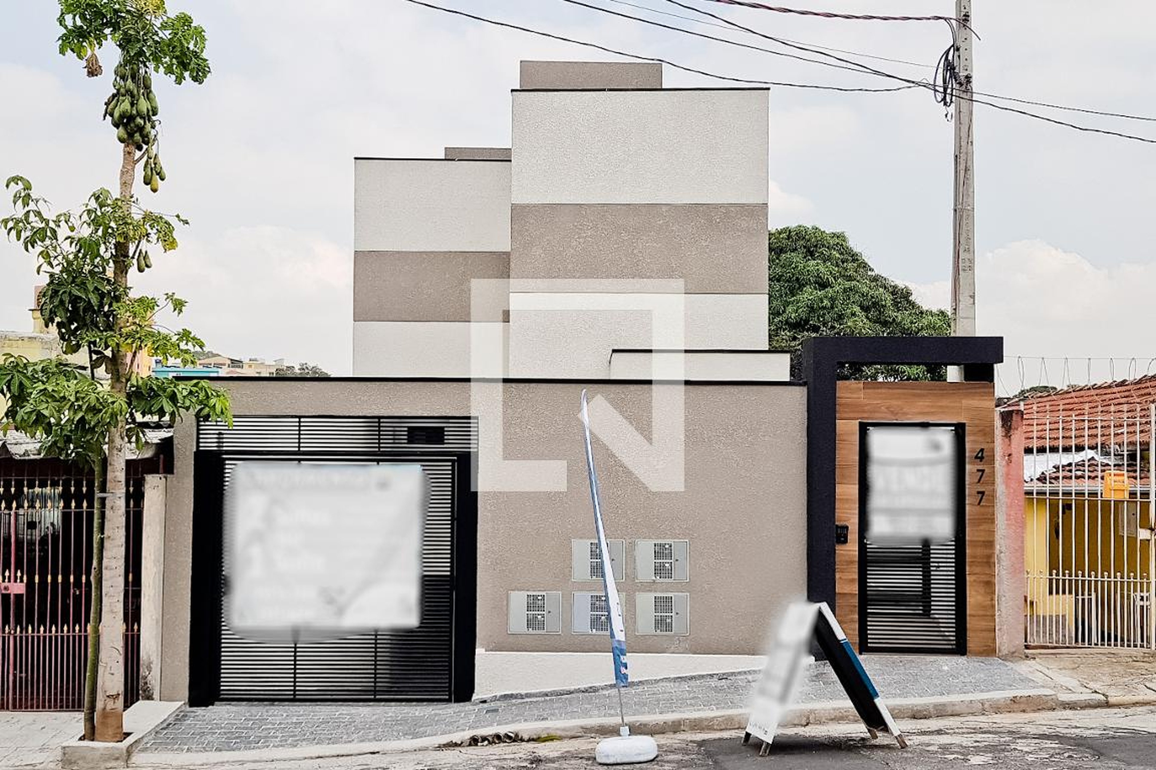 Fachada Condomínio Antuerpia