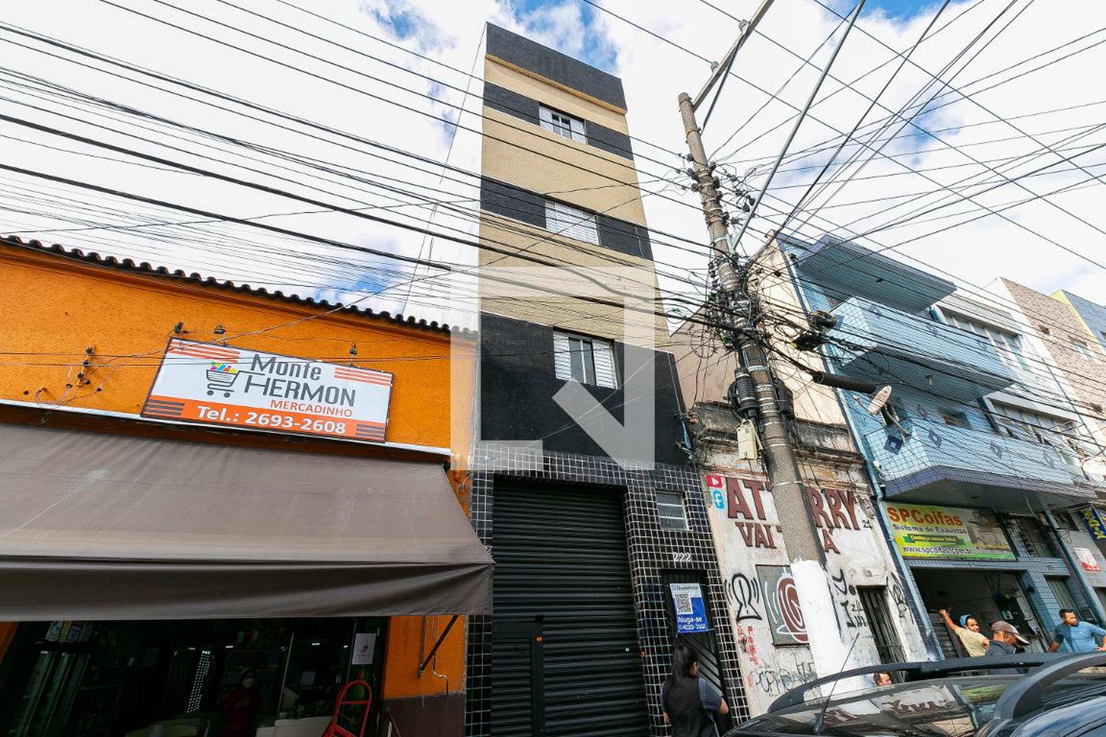 Fachada Condomínio em Rua Gonçalves Dias, 222