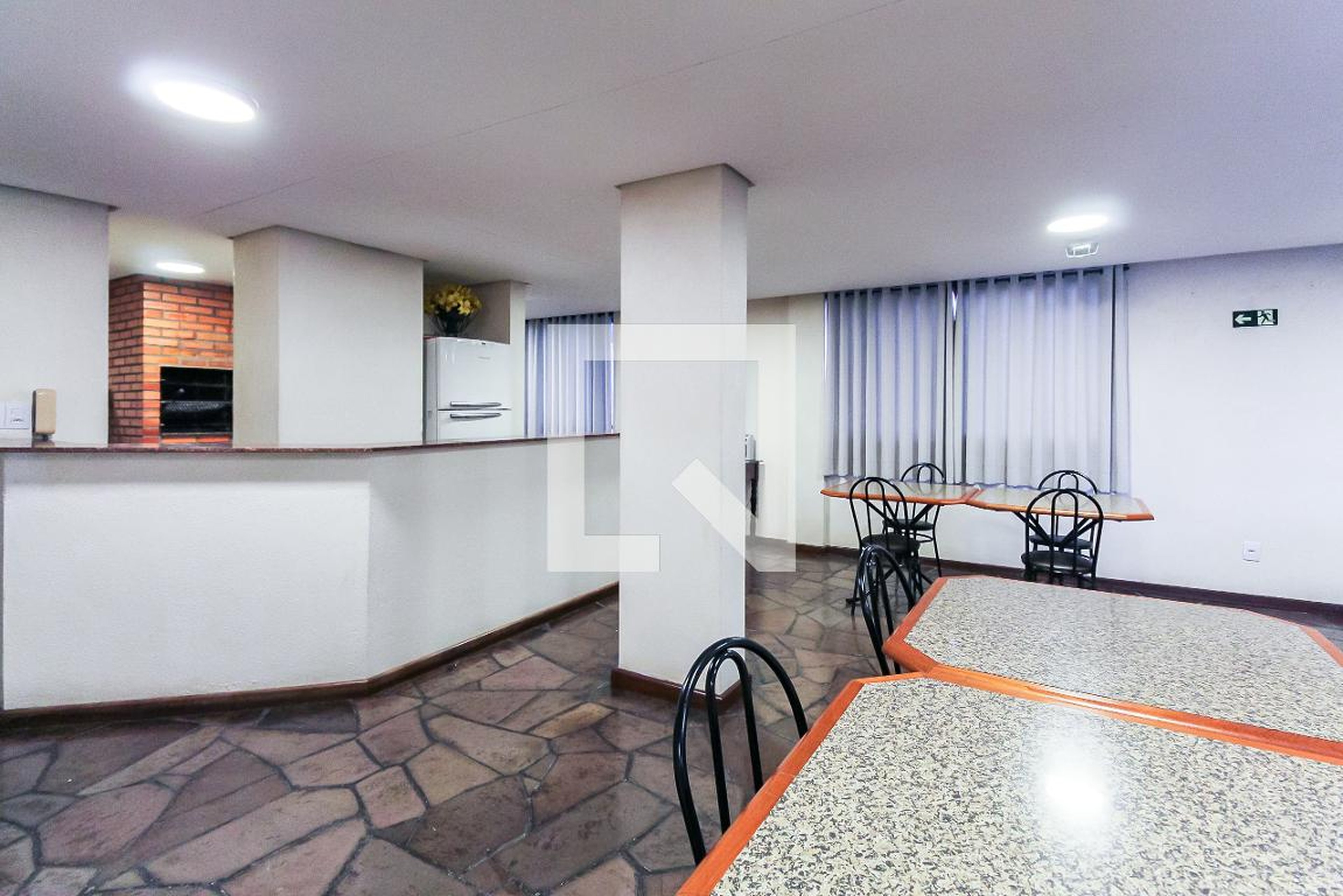 Salão de festas - Edifício Vitória Régia