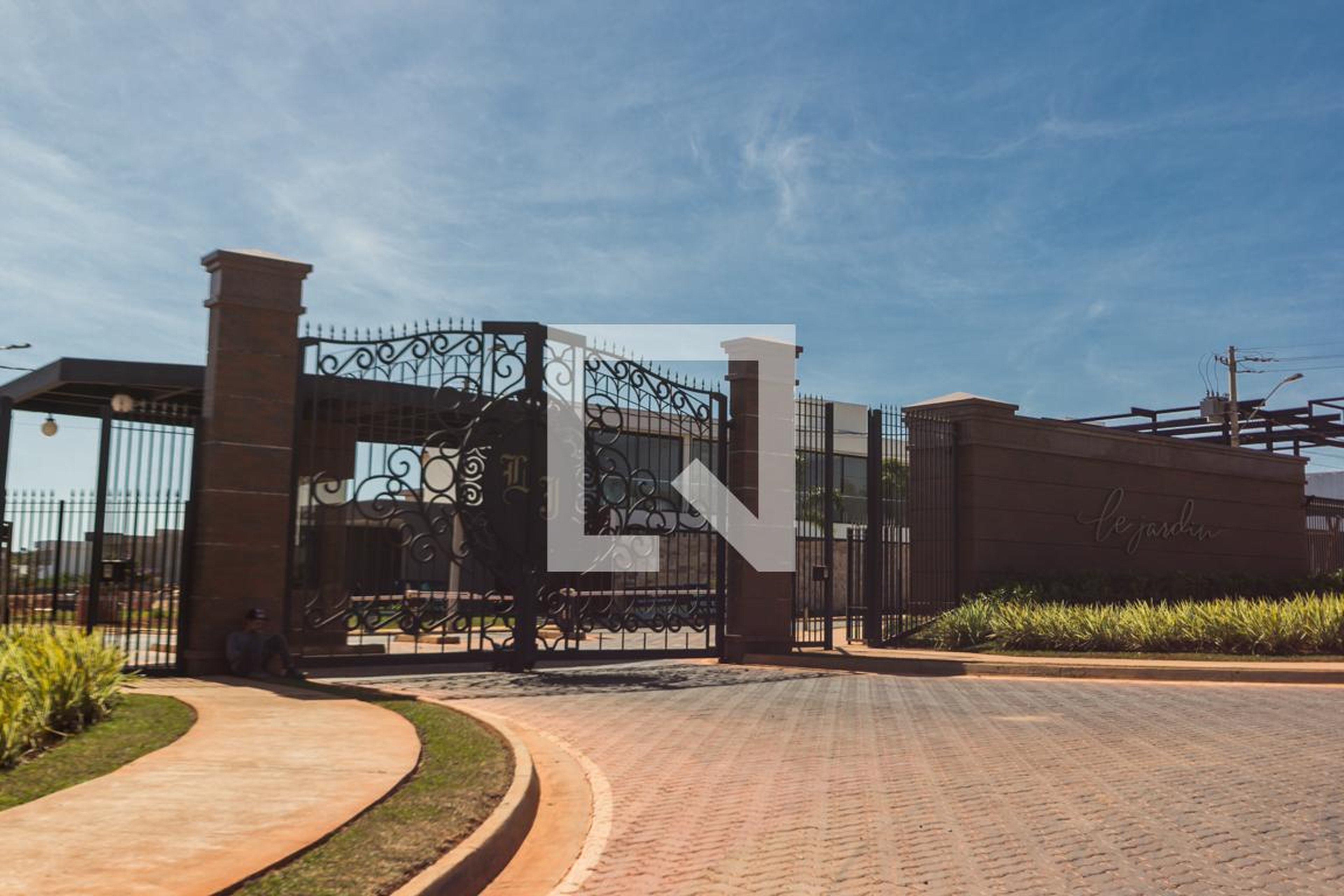 Fachada do Condomínio Condomínio Estância Quintas da Alvorada