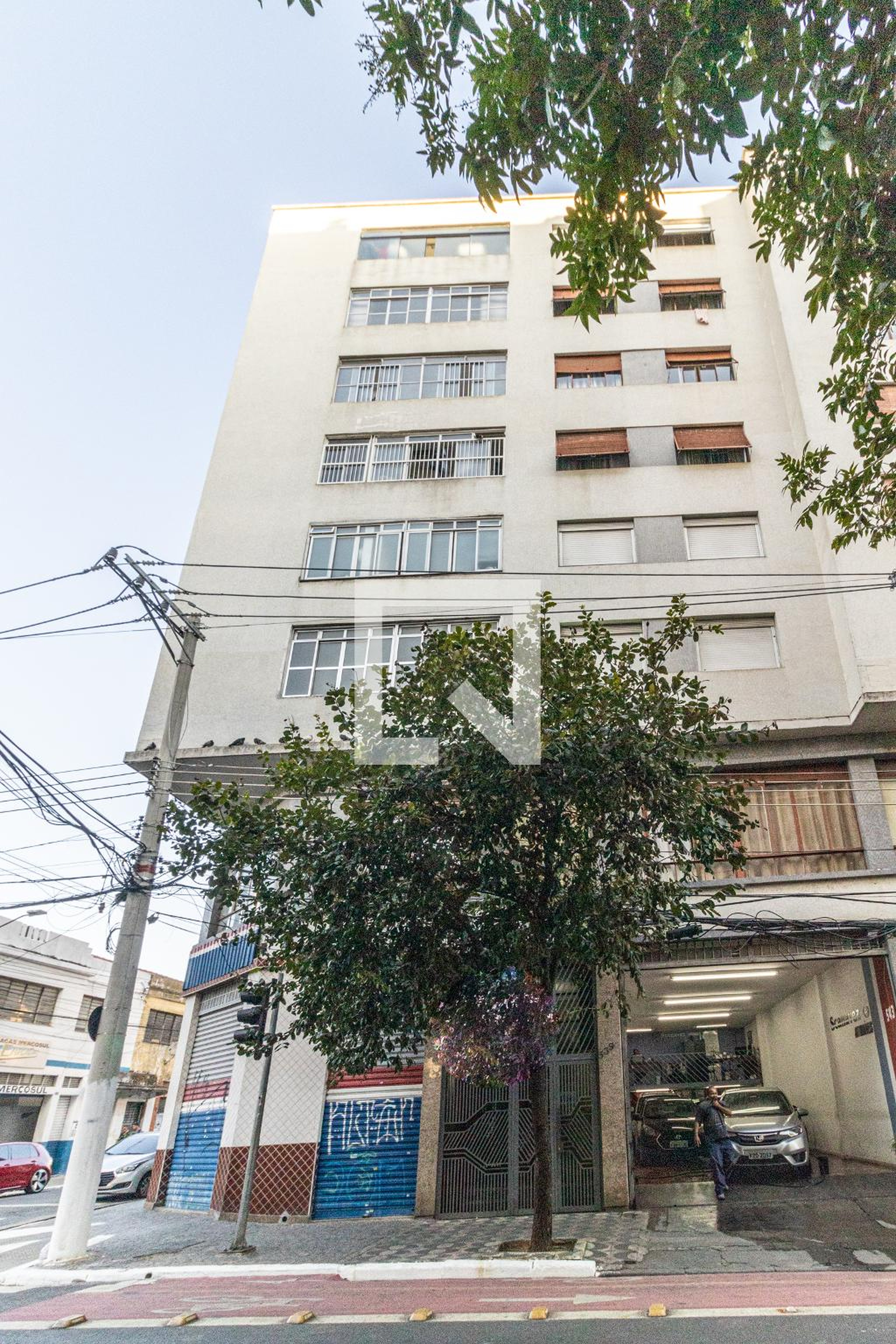 Fachada Condomínio em Rua Helvétia, 539