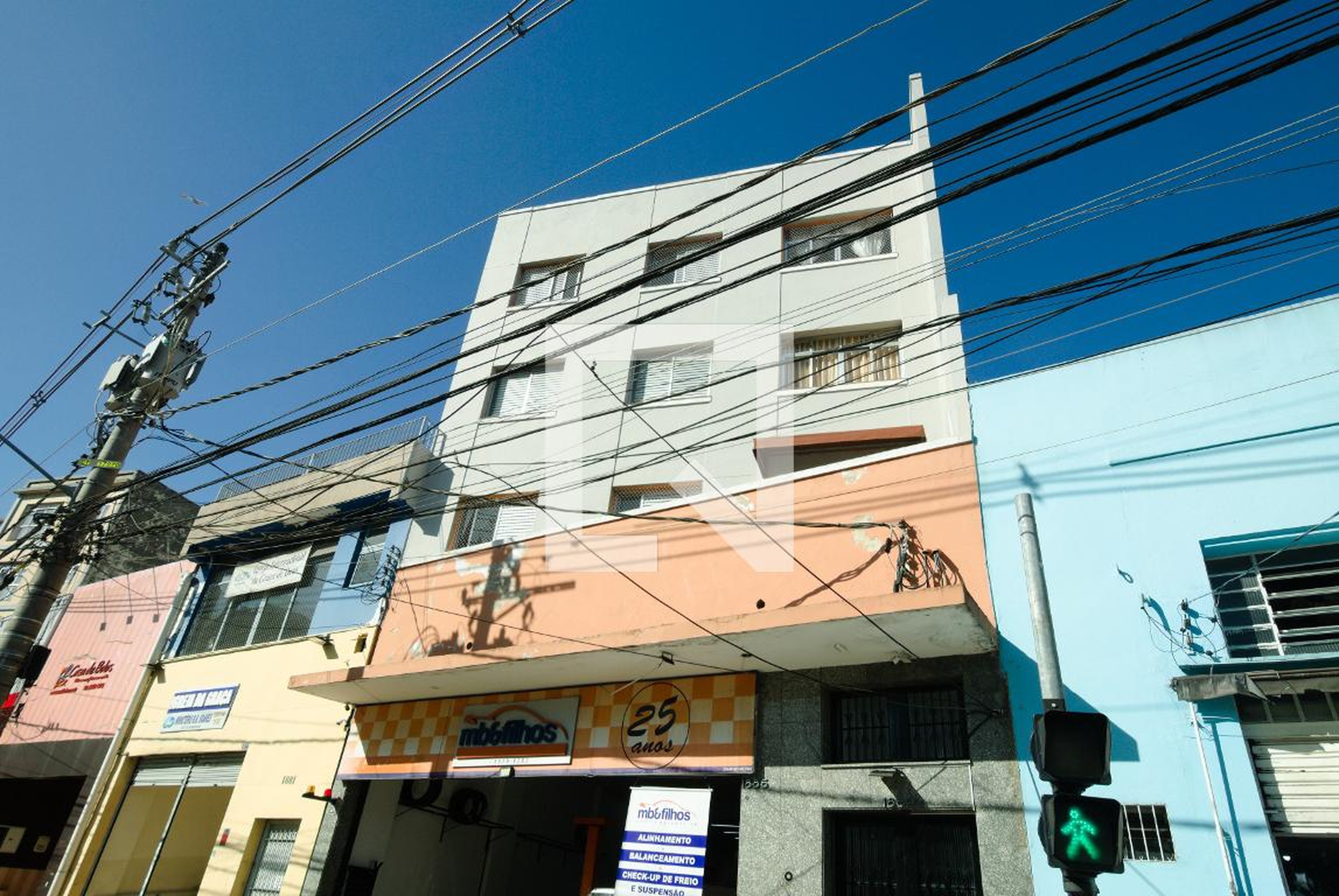 Fachada Condomínio em Rua Domingos de Morais, 1889