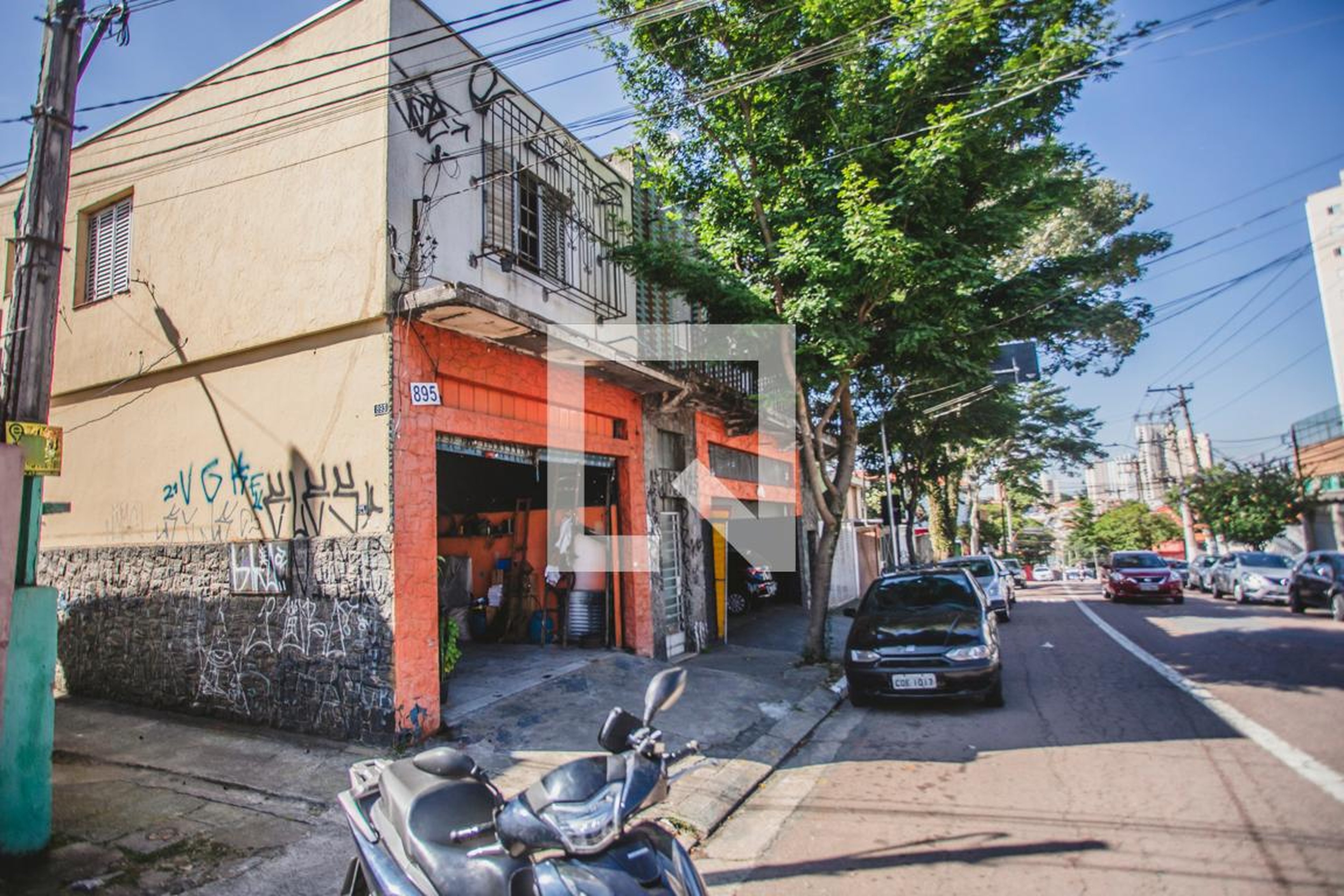 Fachada Condomínio em Avenida Miguel Estefno, 883