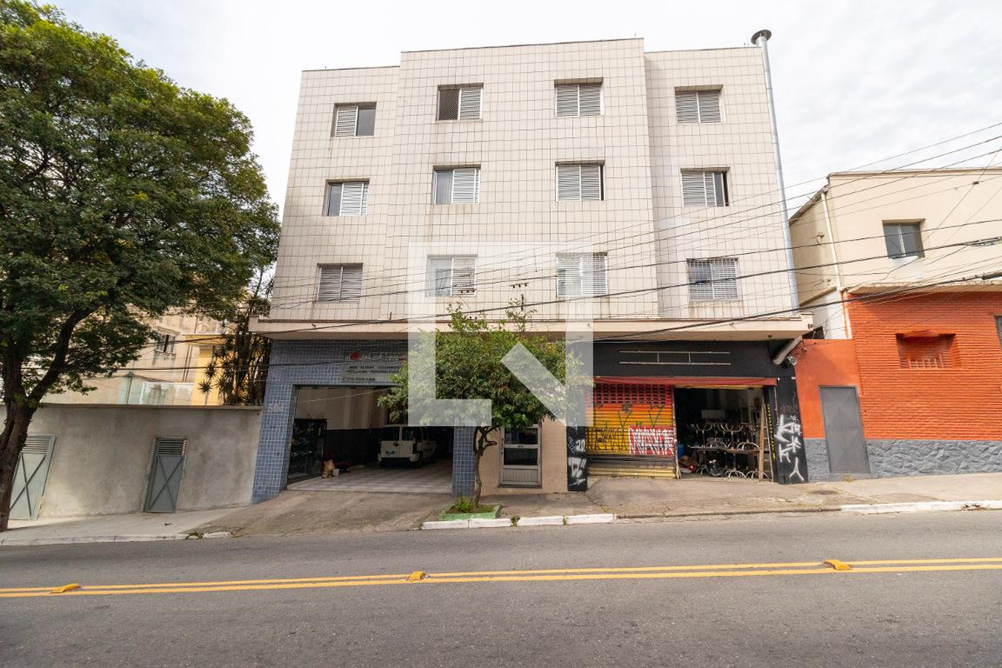 Fachada do Condomínio Edifício Belvedere