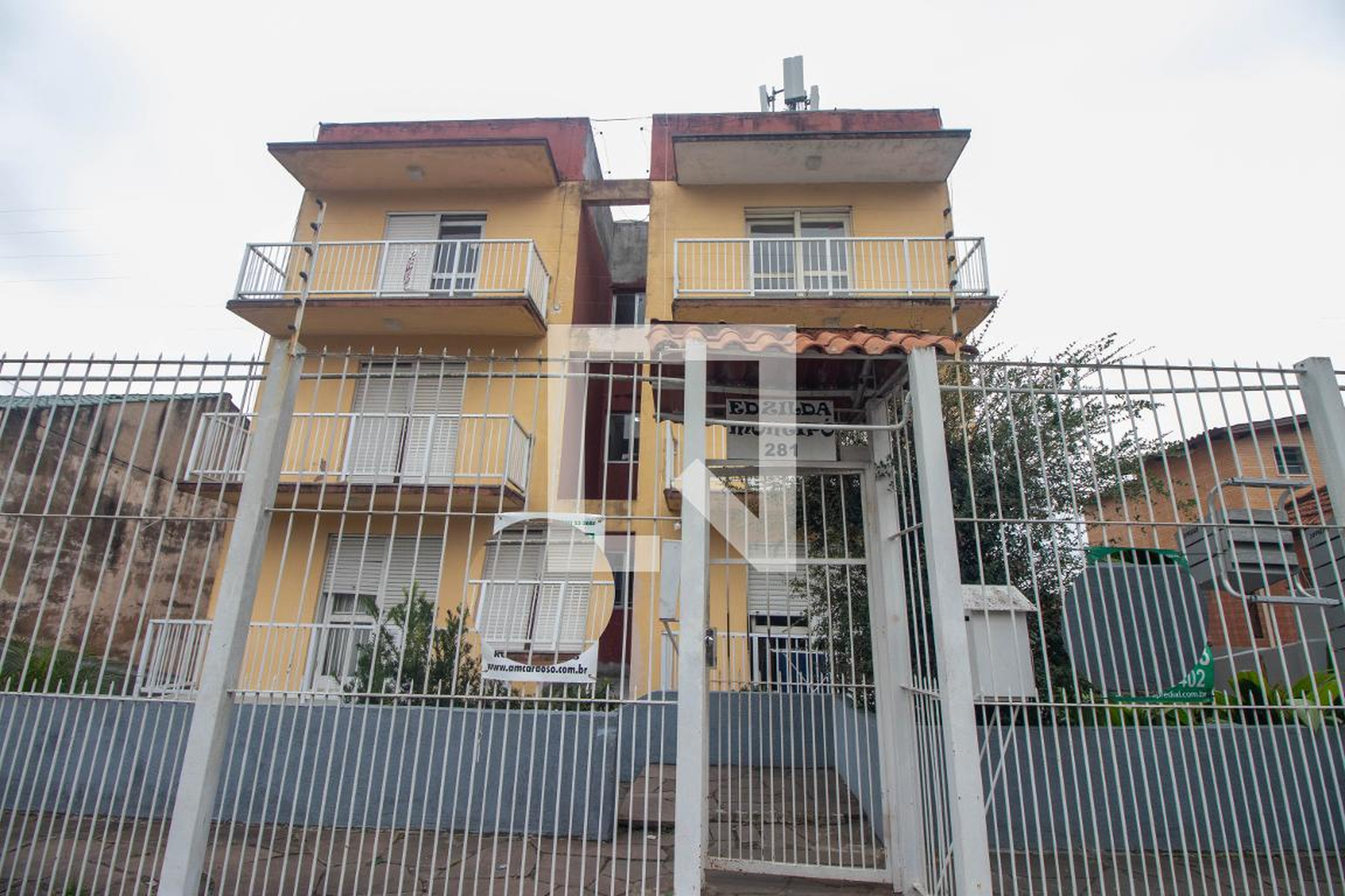 Fachada do Condomínio Condomínio Zilda Montipó