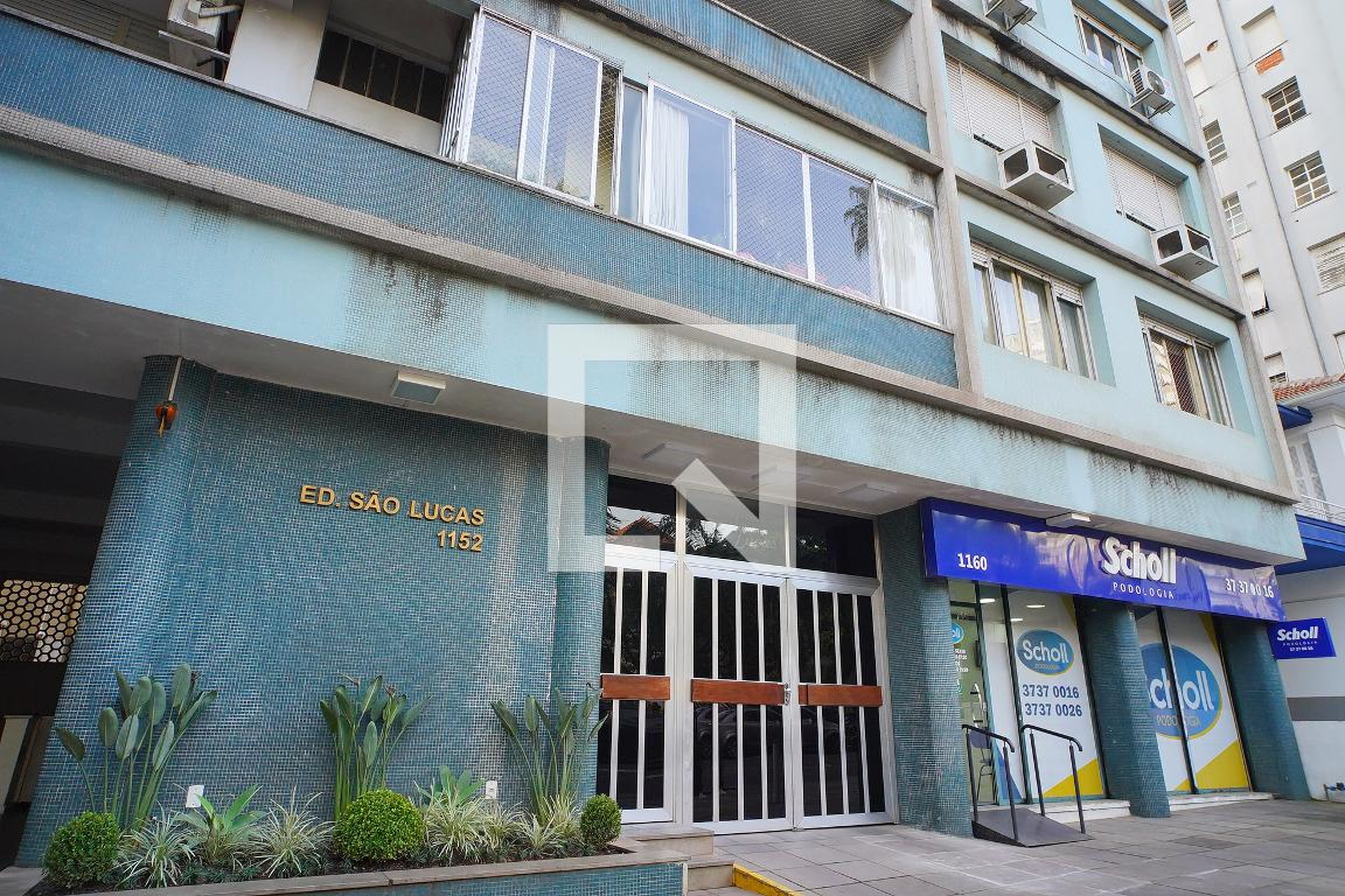 Fachada do Condomínio Edifício São Lucas