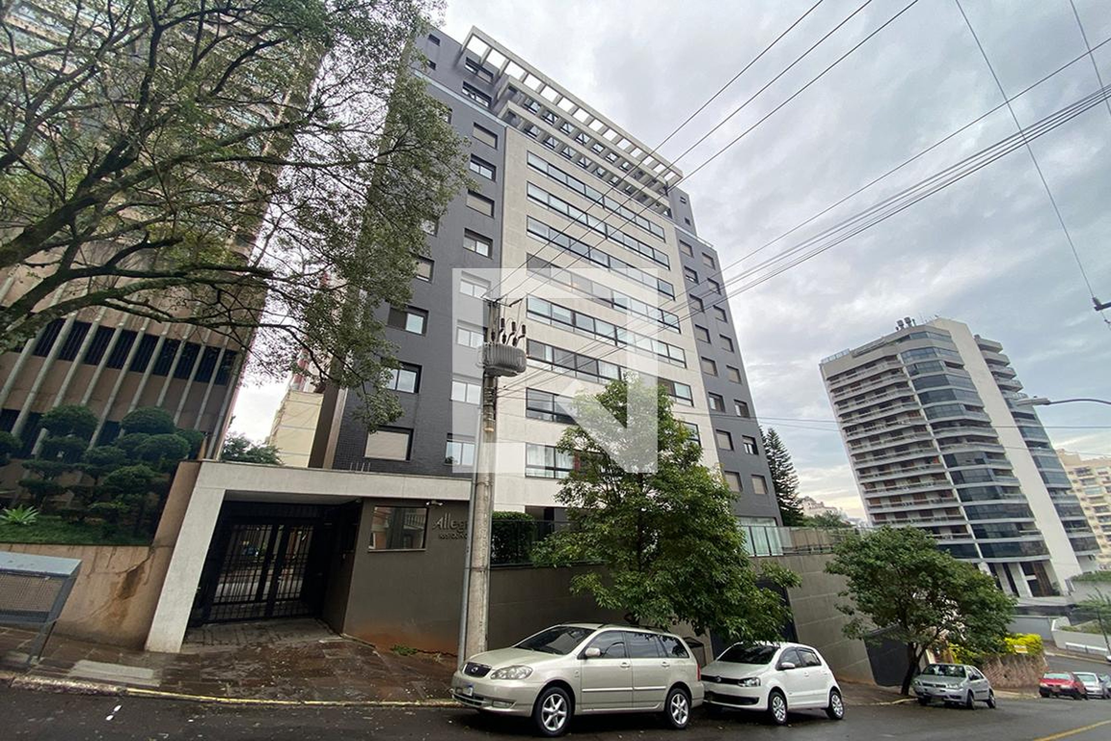 Fachada do Condomínio Condomínio em Rua Augusto Jung, 65