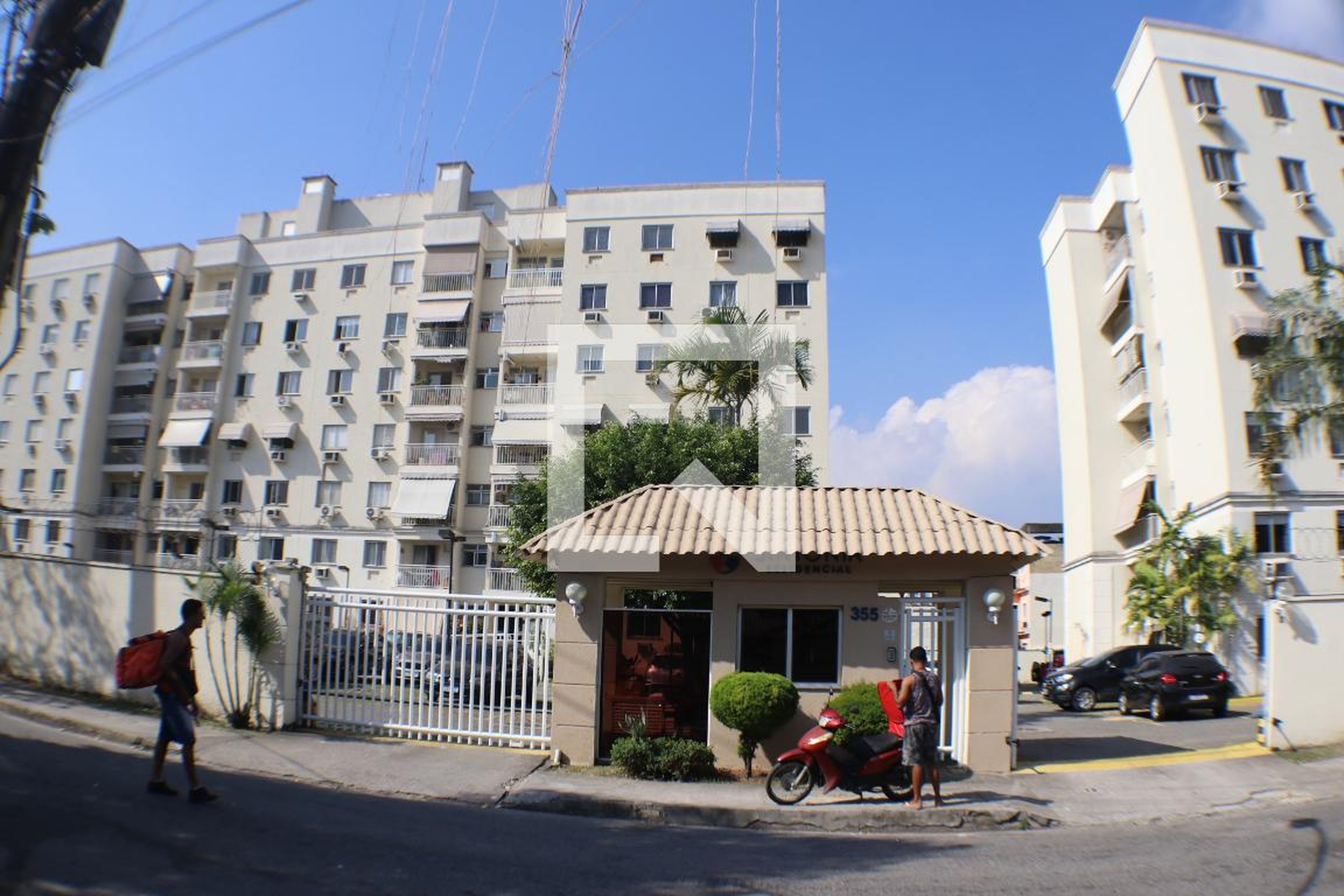 Fachada do Condomínio Residencial Sintonia