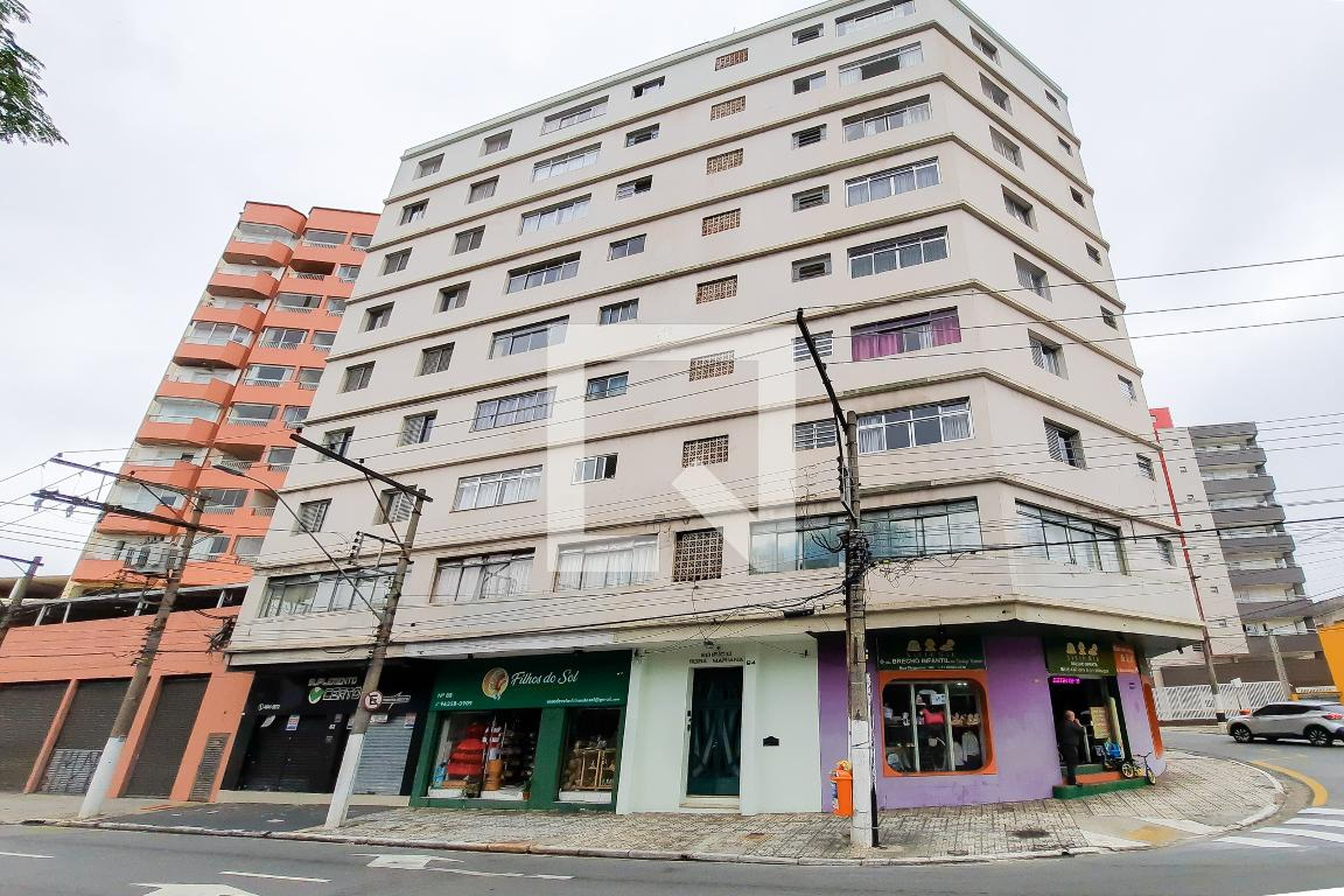 Fachada do Condomínio Condomínio Rosa Mariana