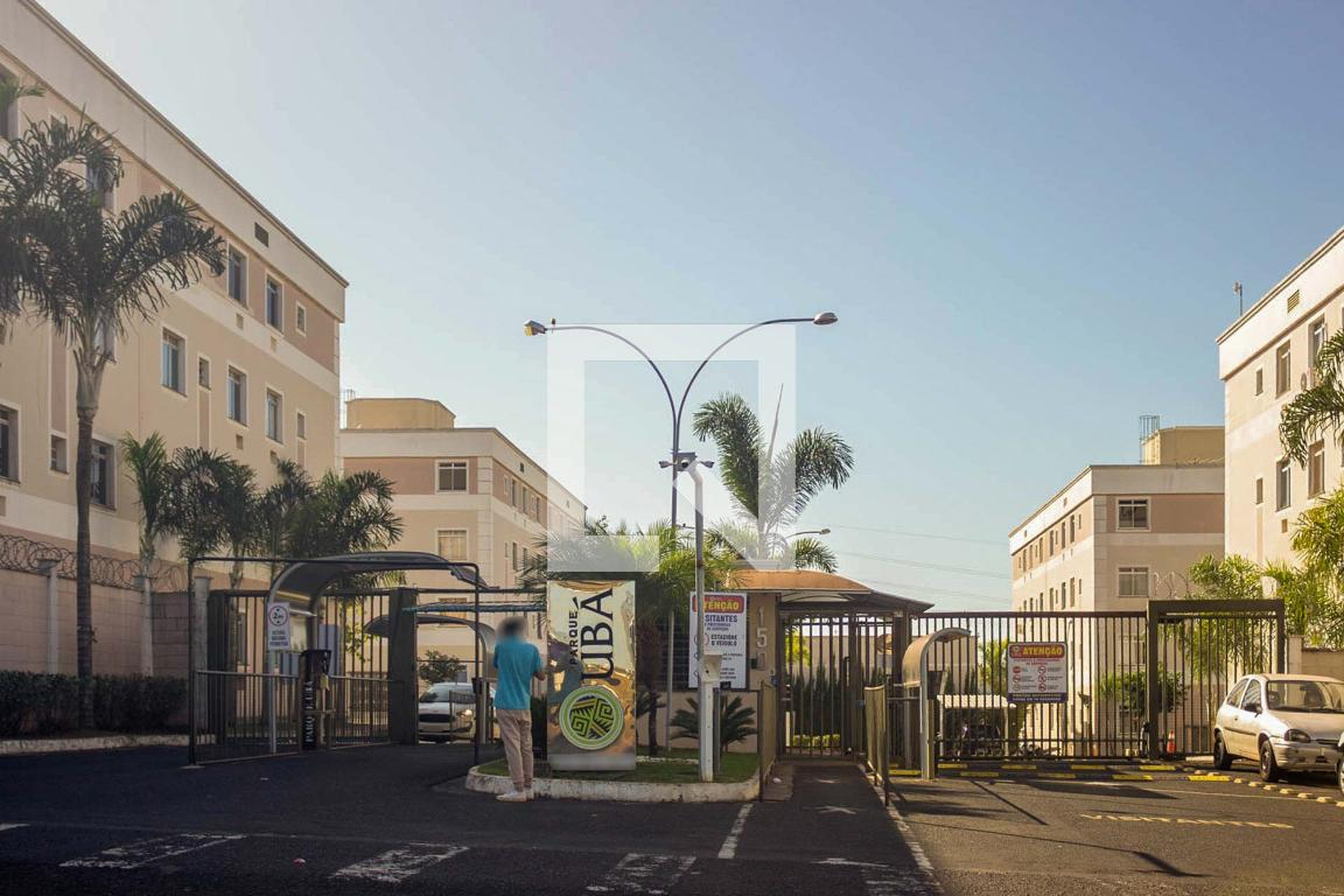 Fachada do Condomínio Condomínio em Rua Luzia Neves Fleck, 144