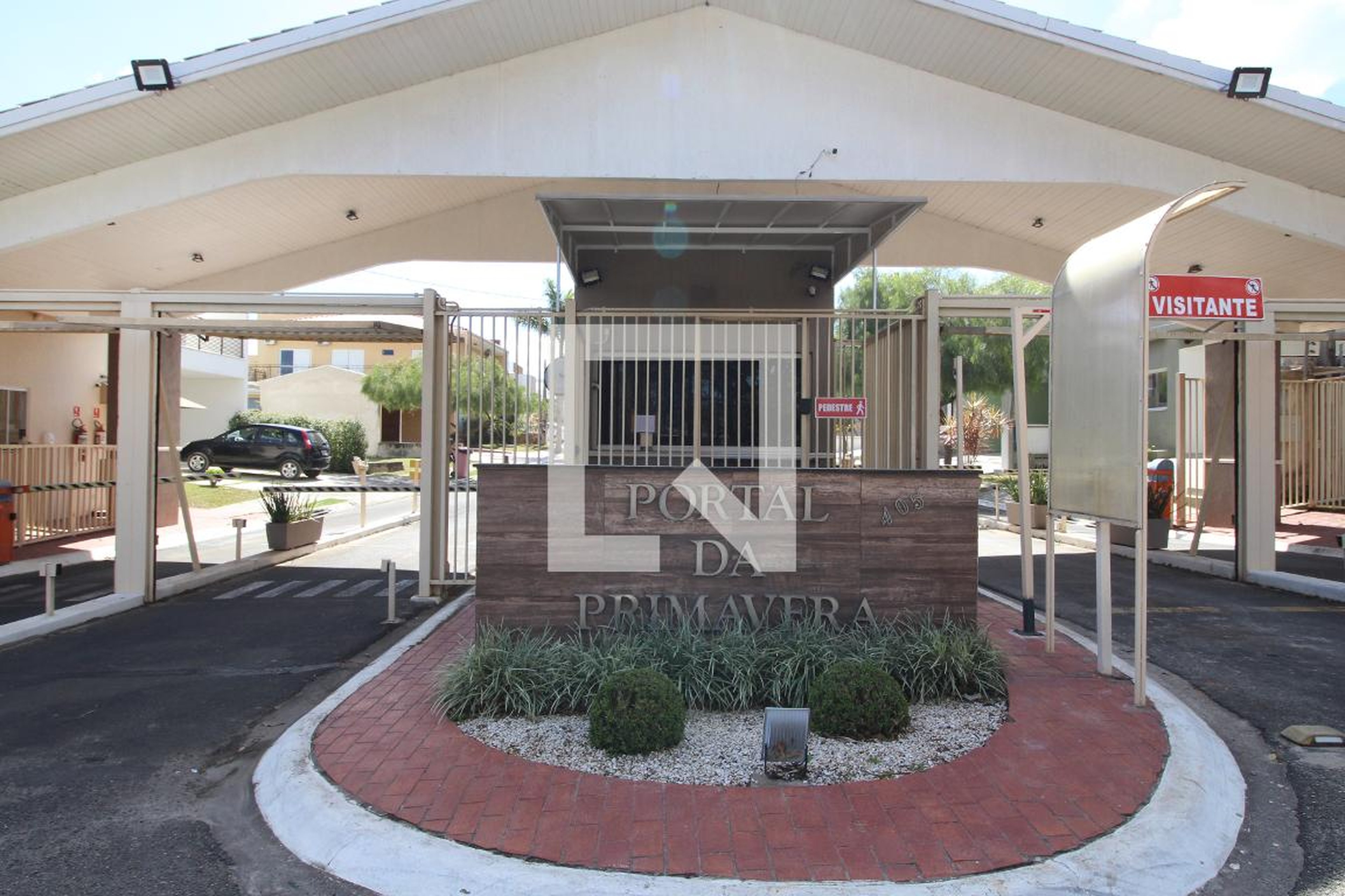 Fachada do Condomínio Condomínio Portal da Primavera