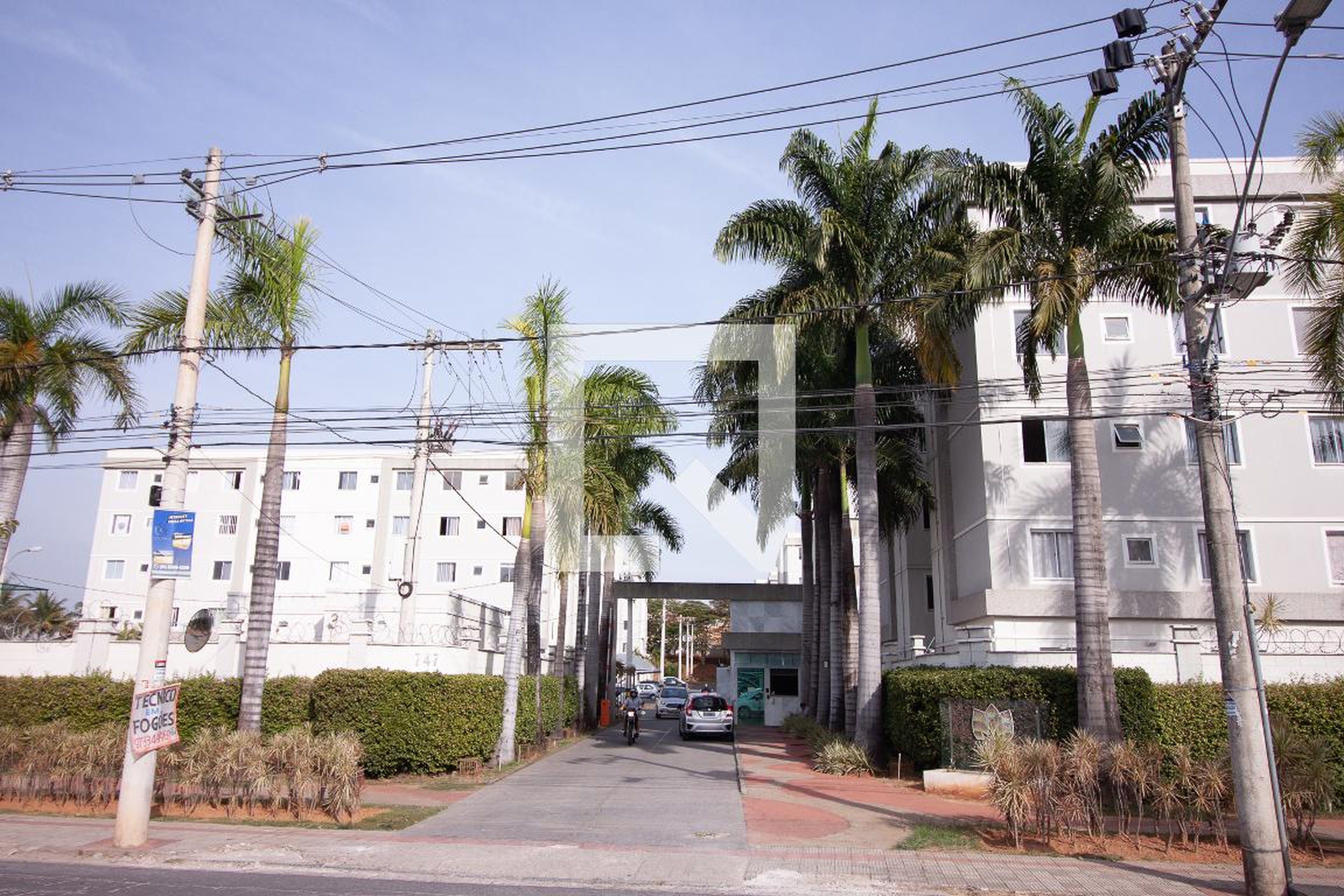 Fachada do Condomínio Condomínio Spazio Parthenon