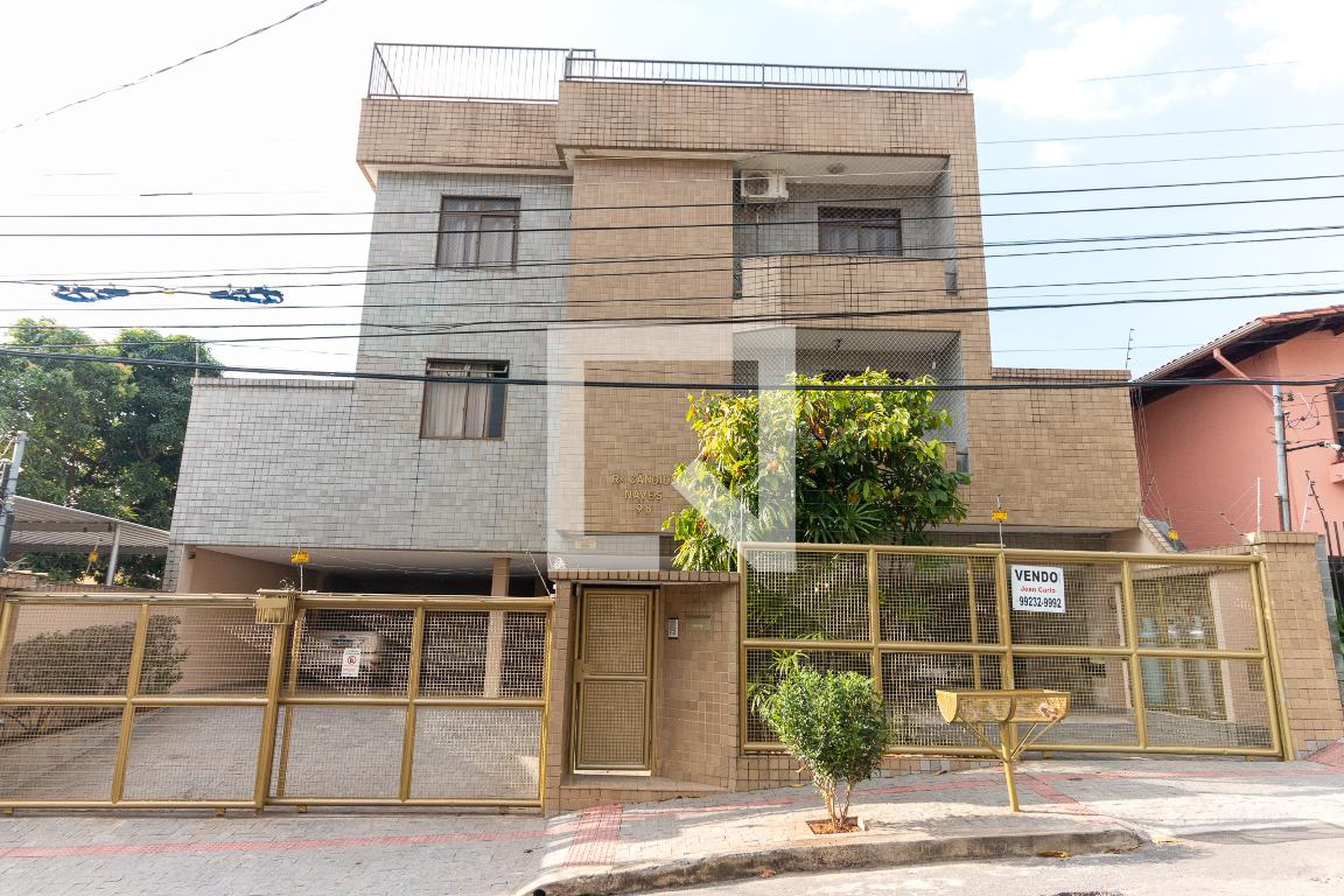 Fachada do Prédio Residencial Cândido Naves