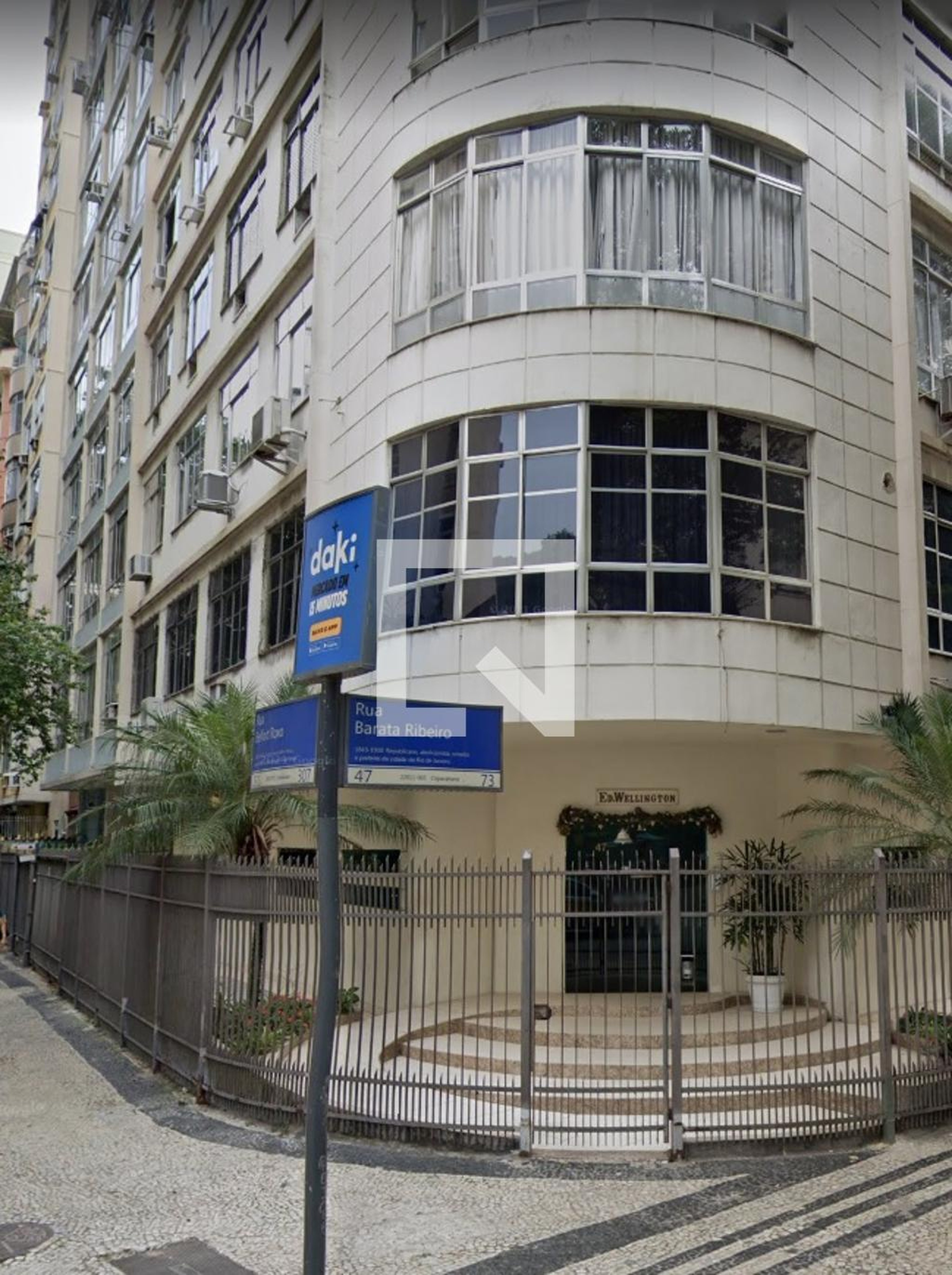 Fachada do Prédio Edifício Duque de Wellington