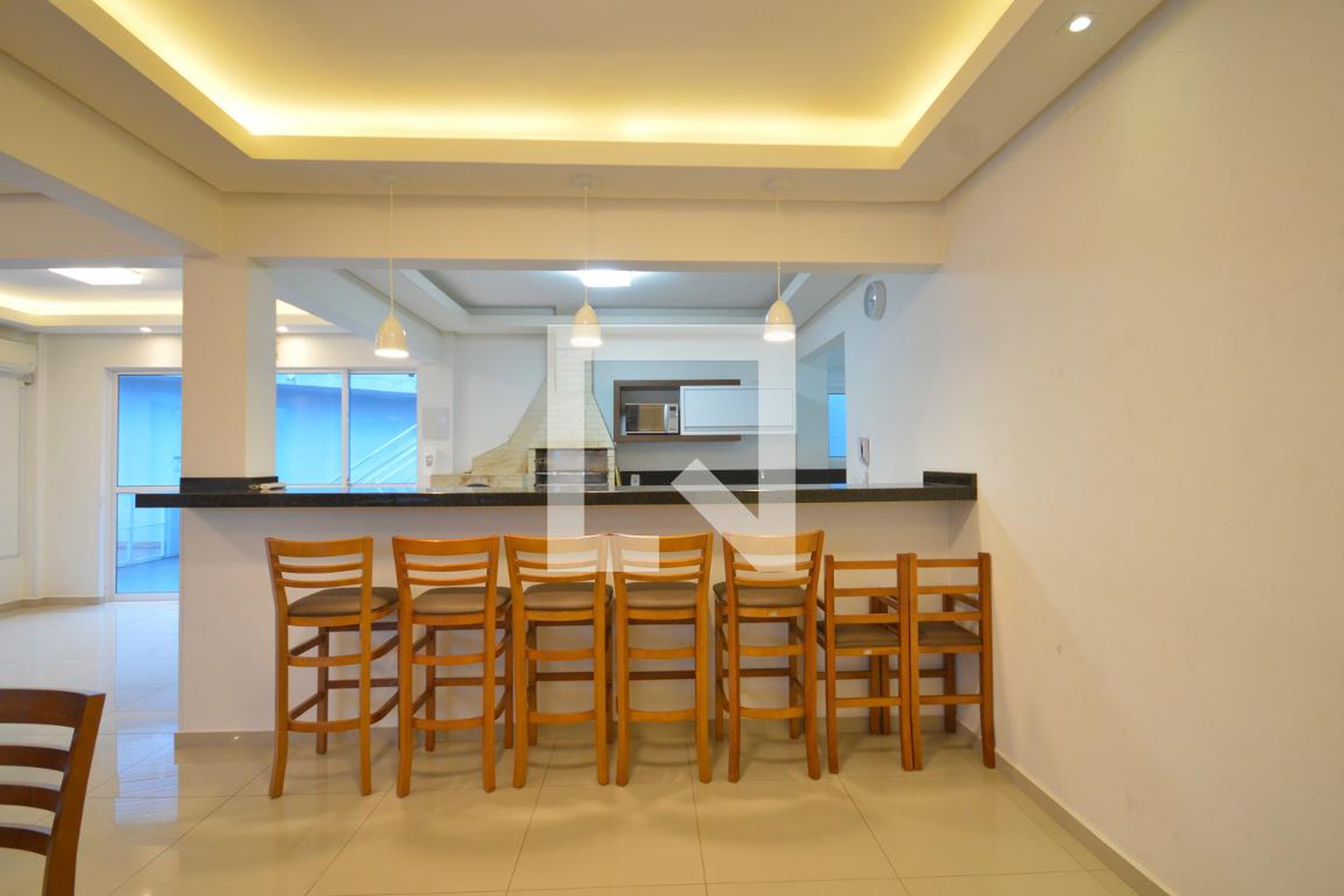 Salão de festas - Residencial Ilhas do Caribe