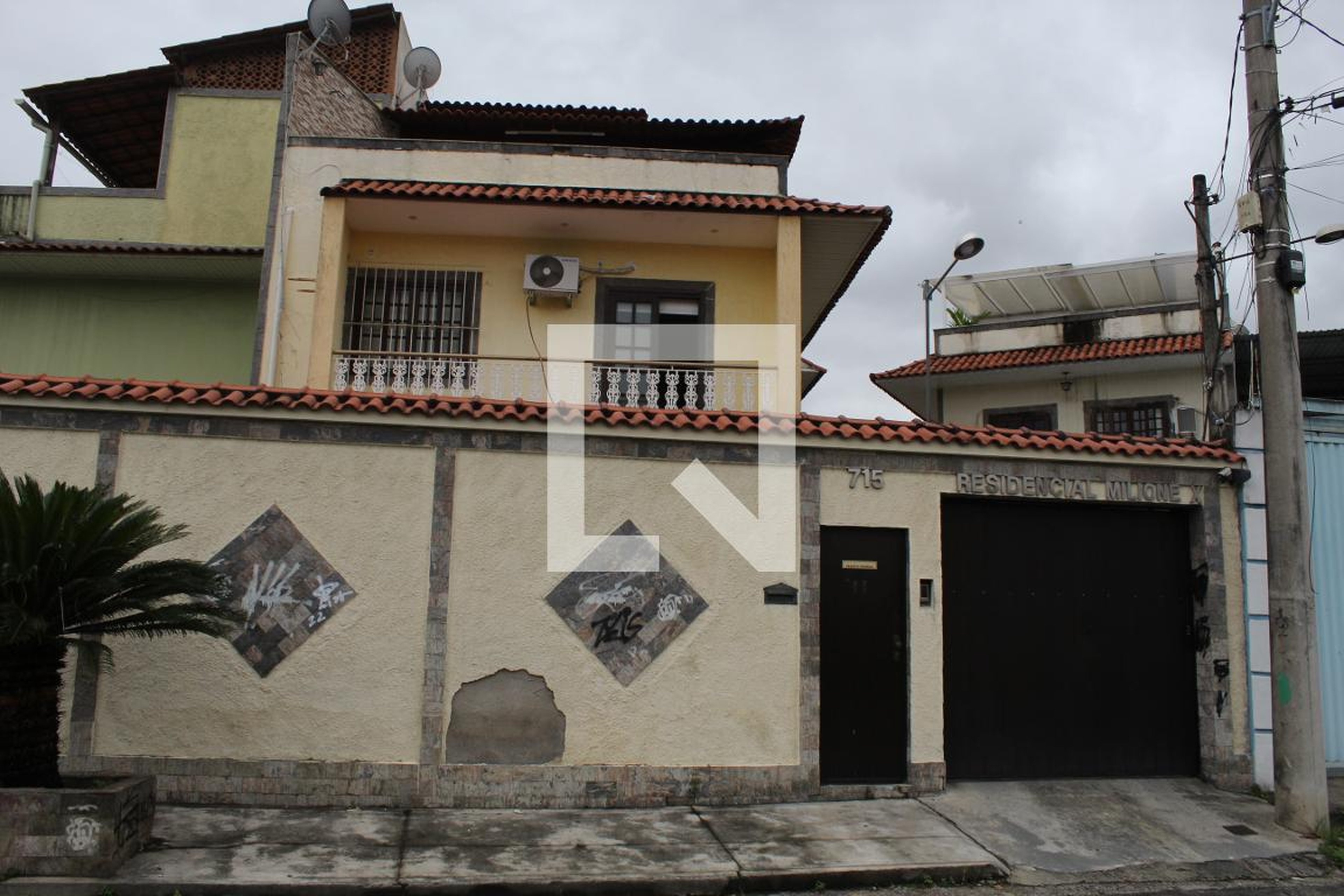 Fachada do Condomínio Residencial Milione X