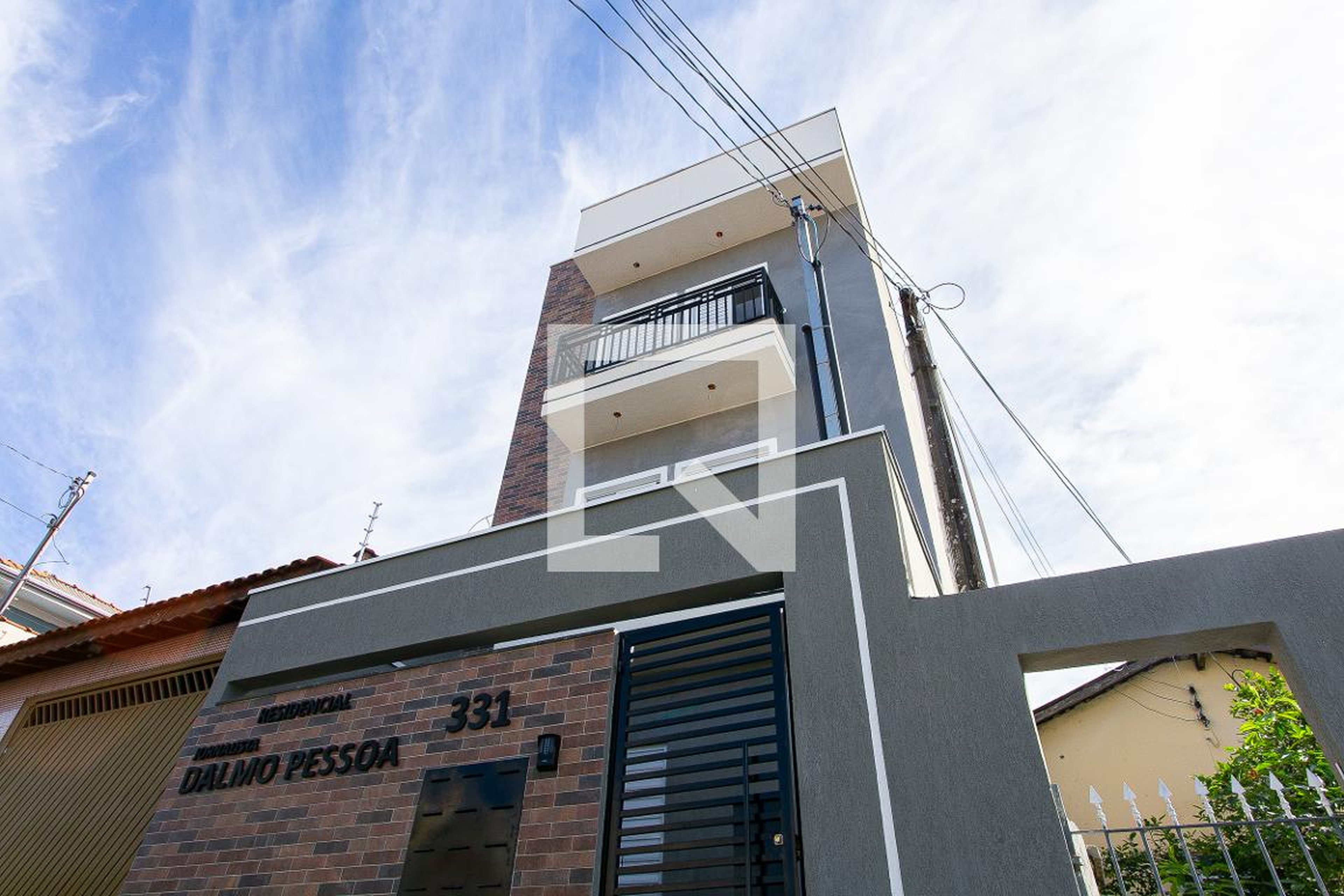 Fachada do Condomínio Residencial Jornalista Dalmo Pessoa