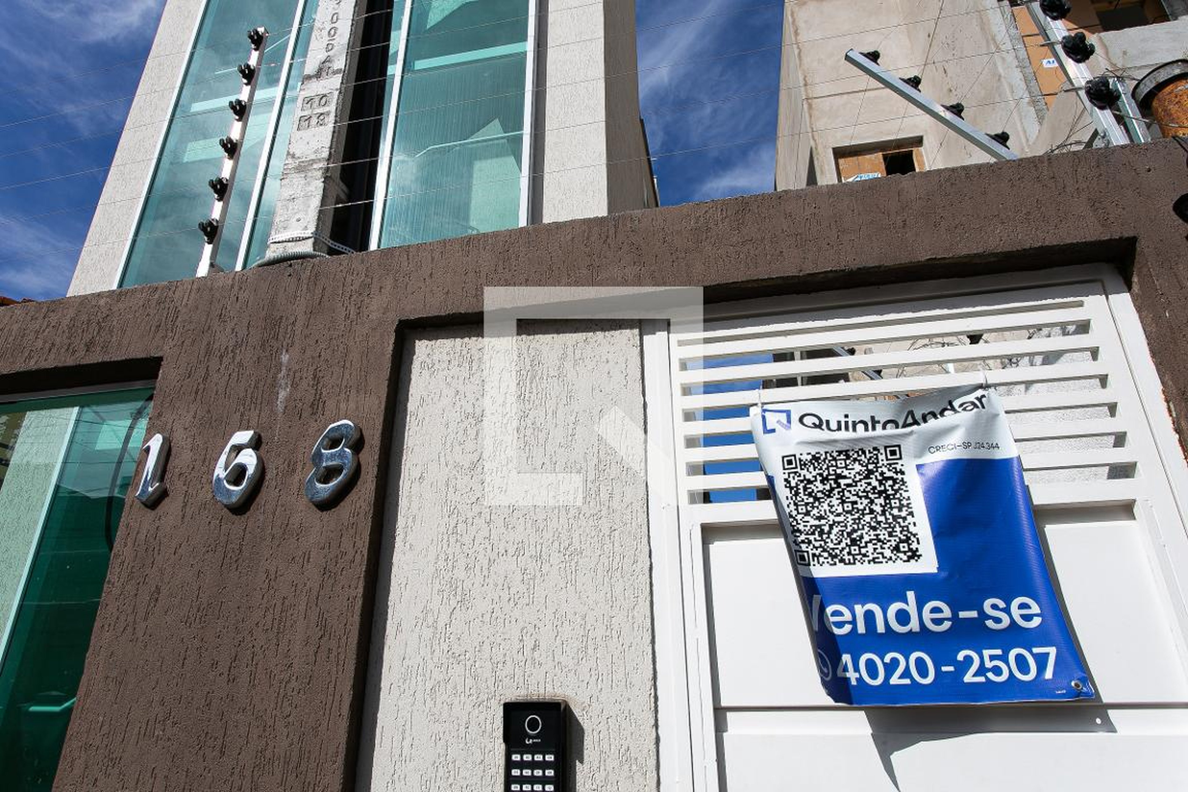 Fachada do Condomínio Residencial Vitória