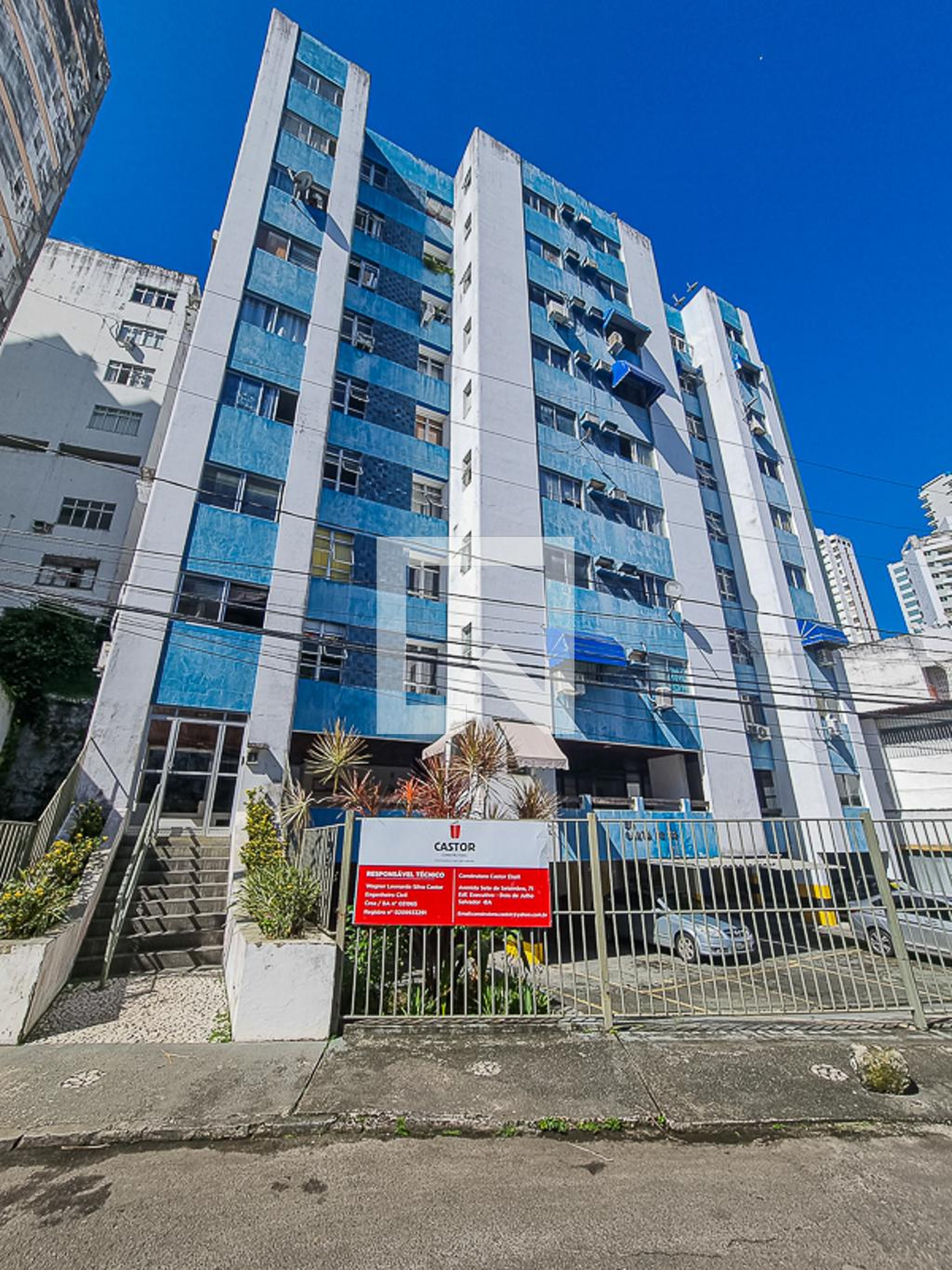 Fachada Edifício Santa Fé