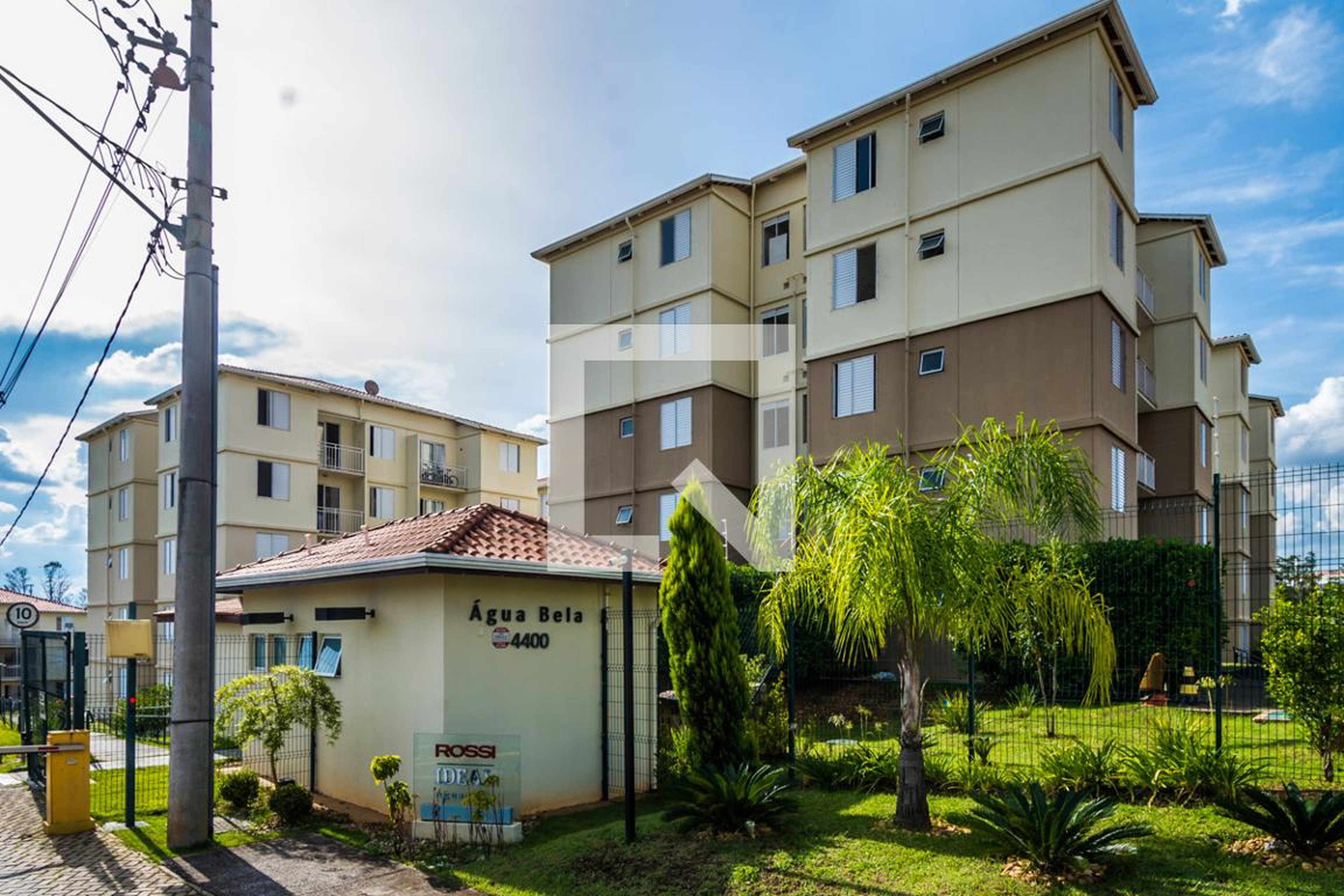 Fachada Condomínio Rossi Ideal Água Bela
