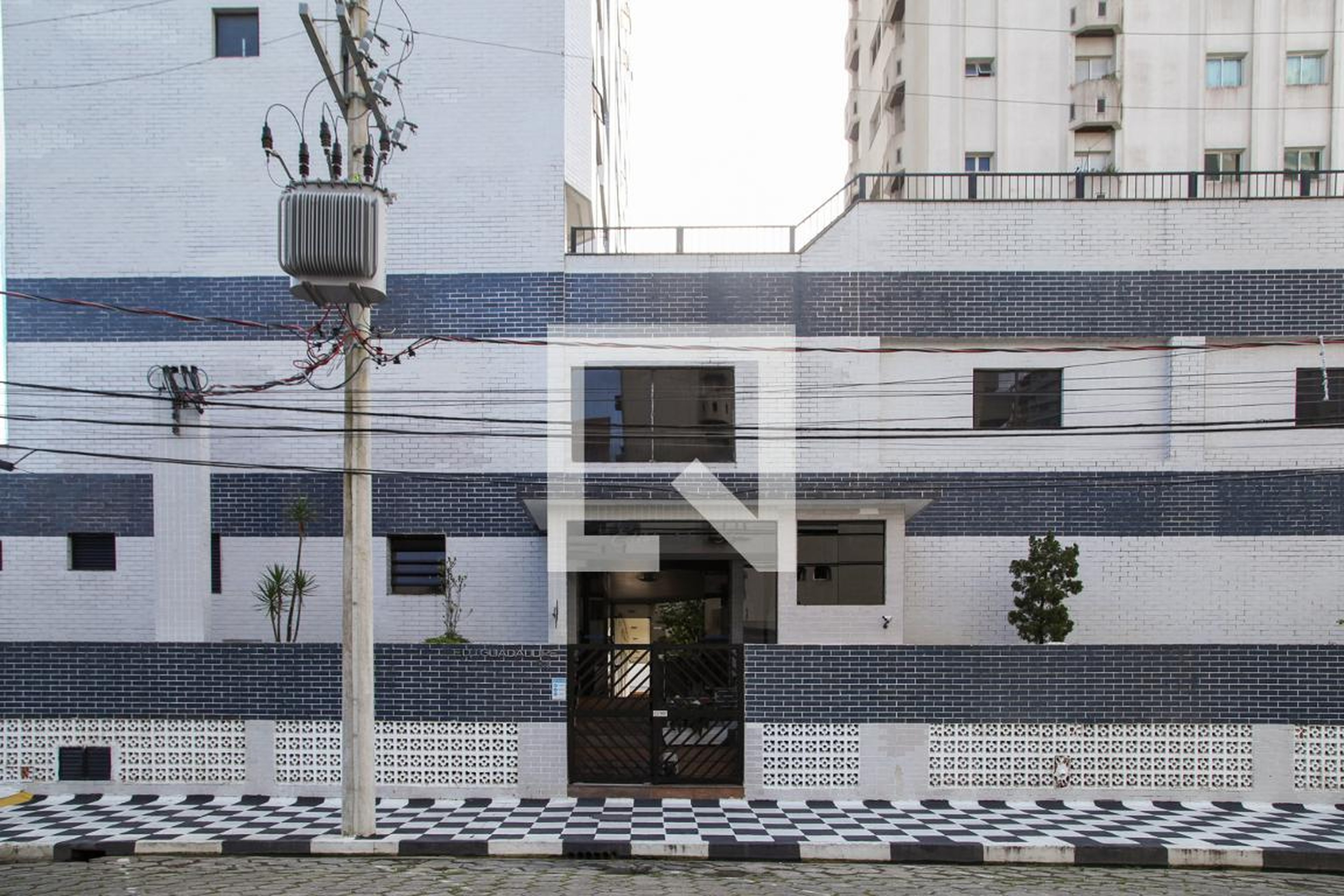 Fachada do Condomínio Edifício Guadalupe