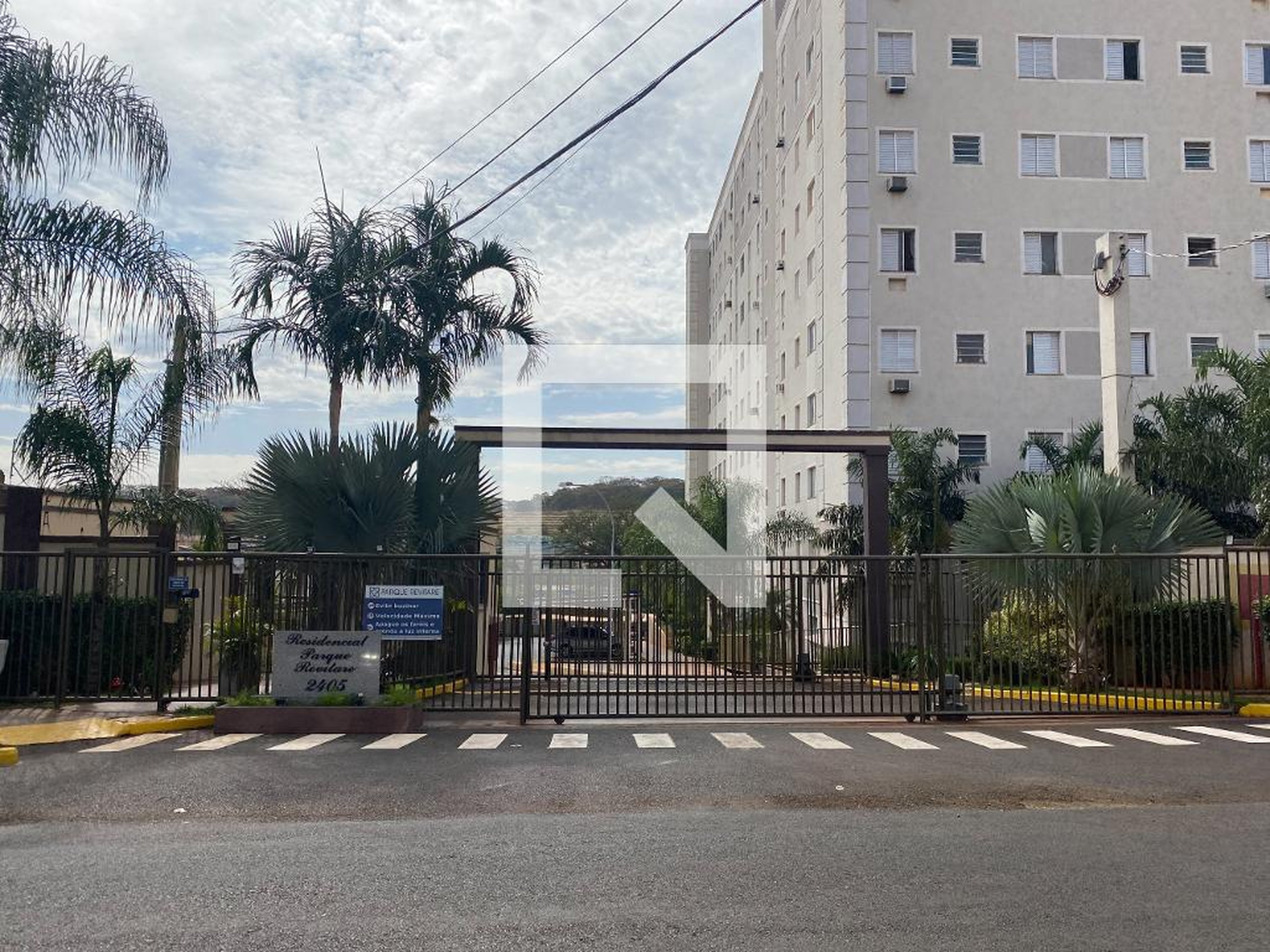 Fachada do Condomínio Residencial Parque Revitare
