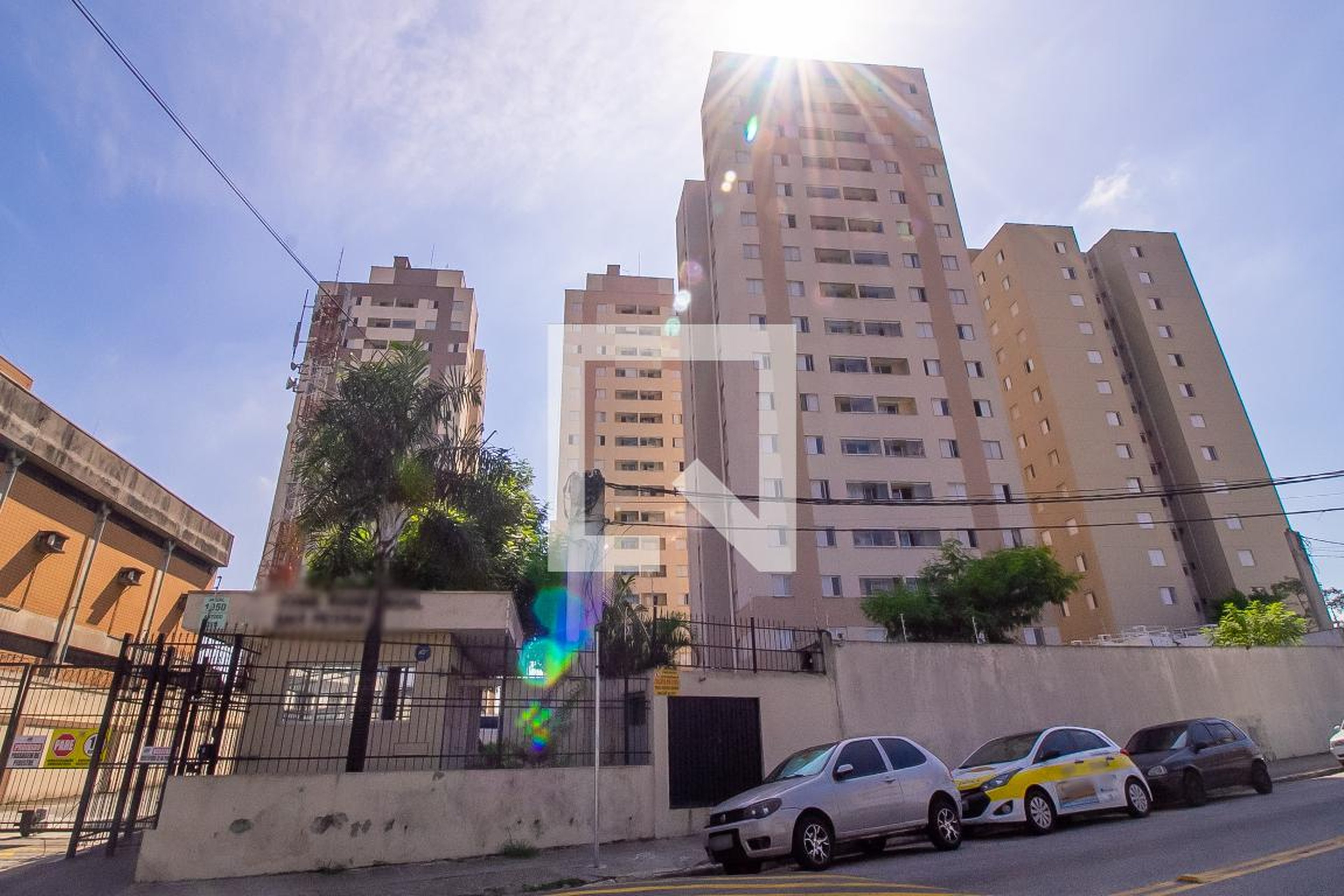 Fachada do Condomínio Residencial das Pedras