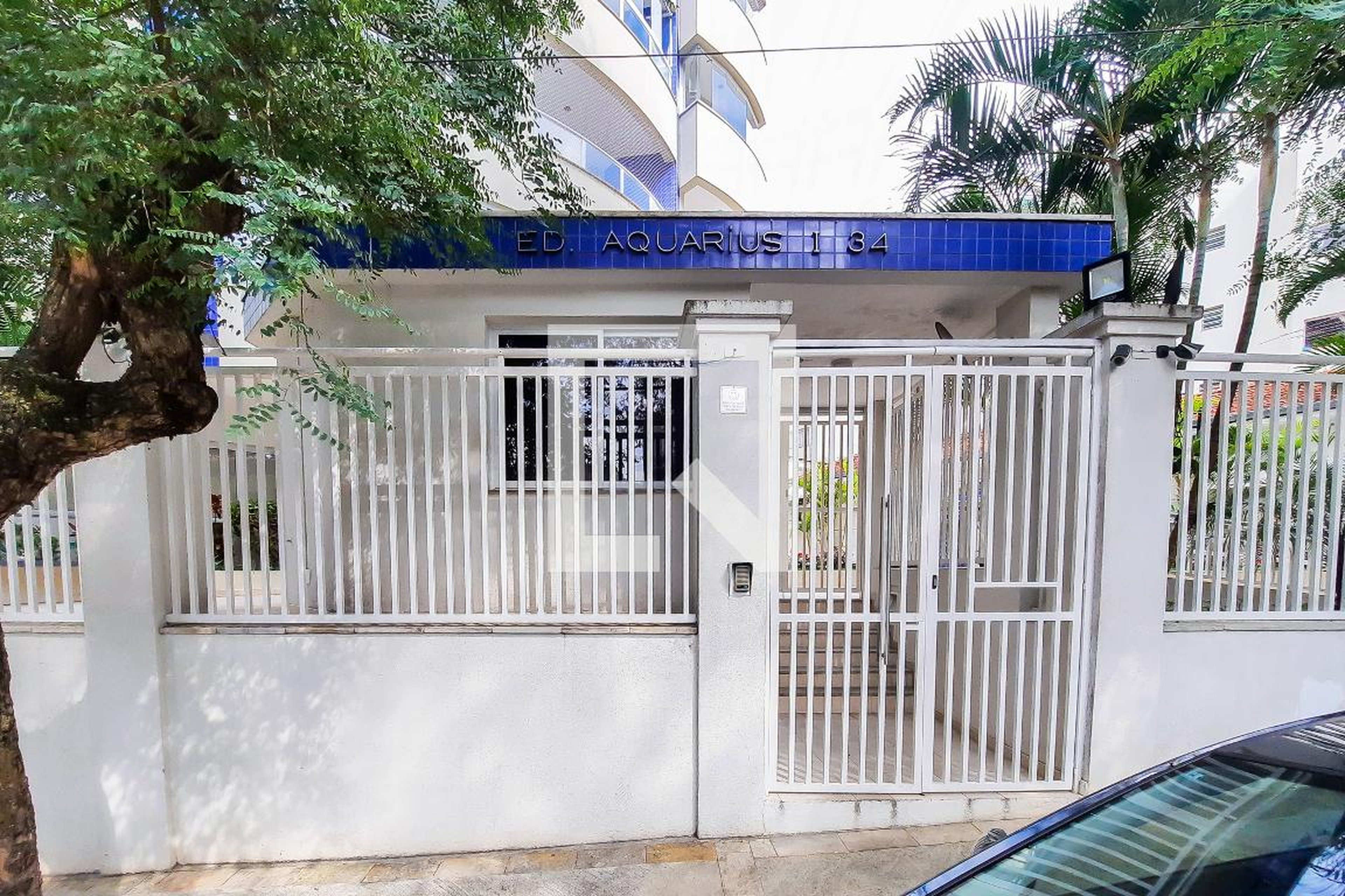 Fachada do Condomínio Residencial Aquarius