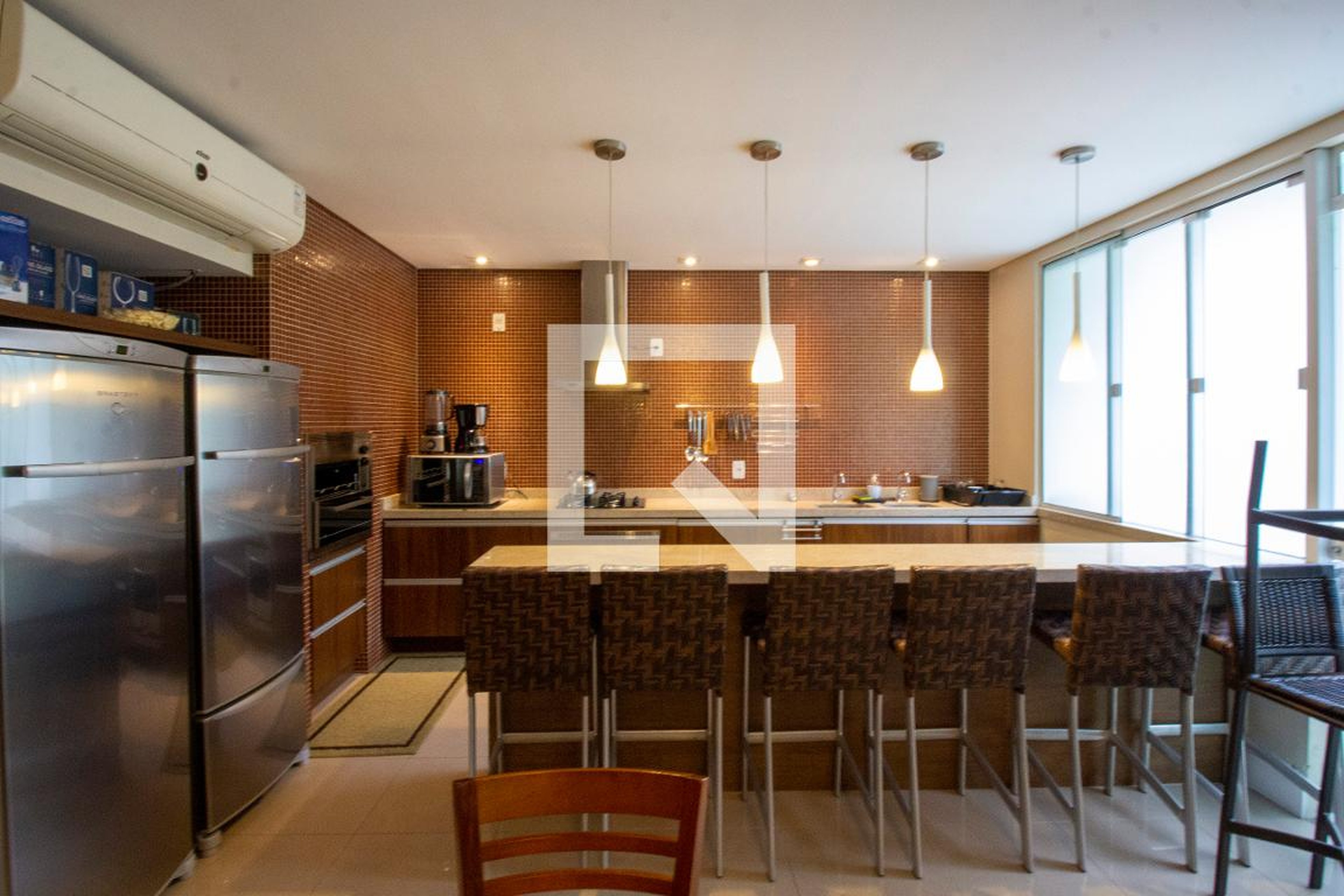 Salão de festas - Villa Milano