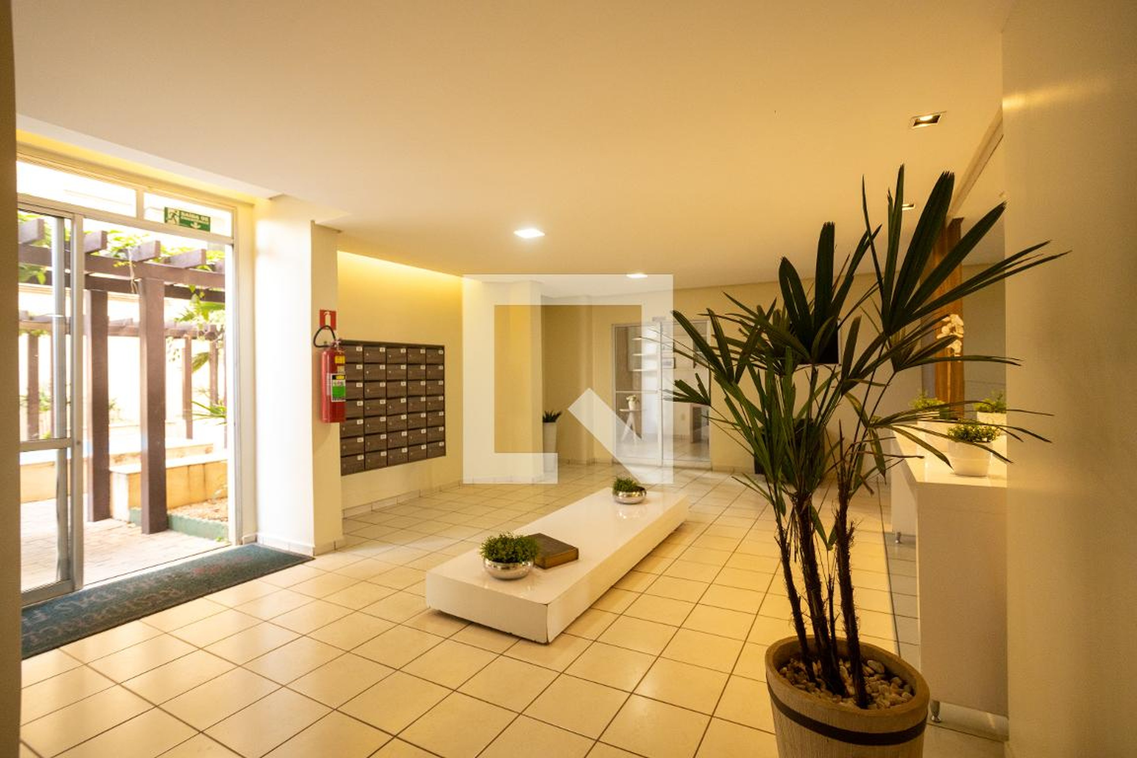 Hall social Residencial Ilha das Flores