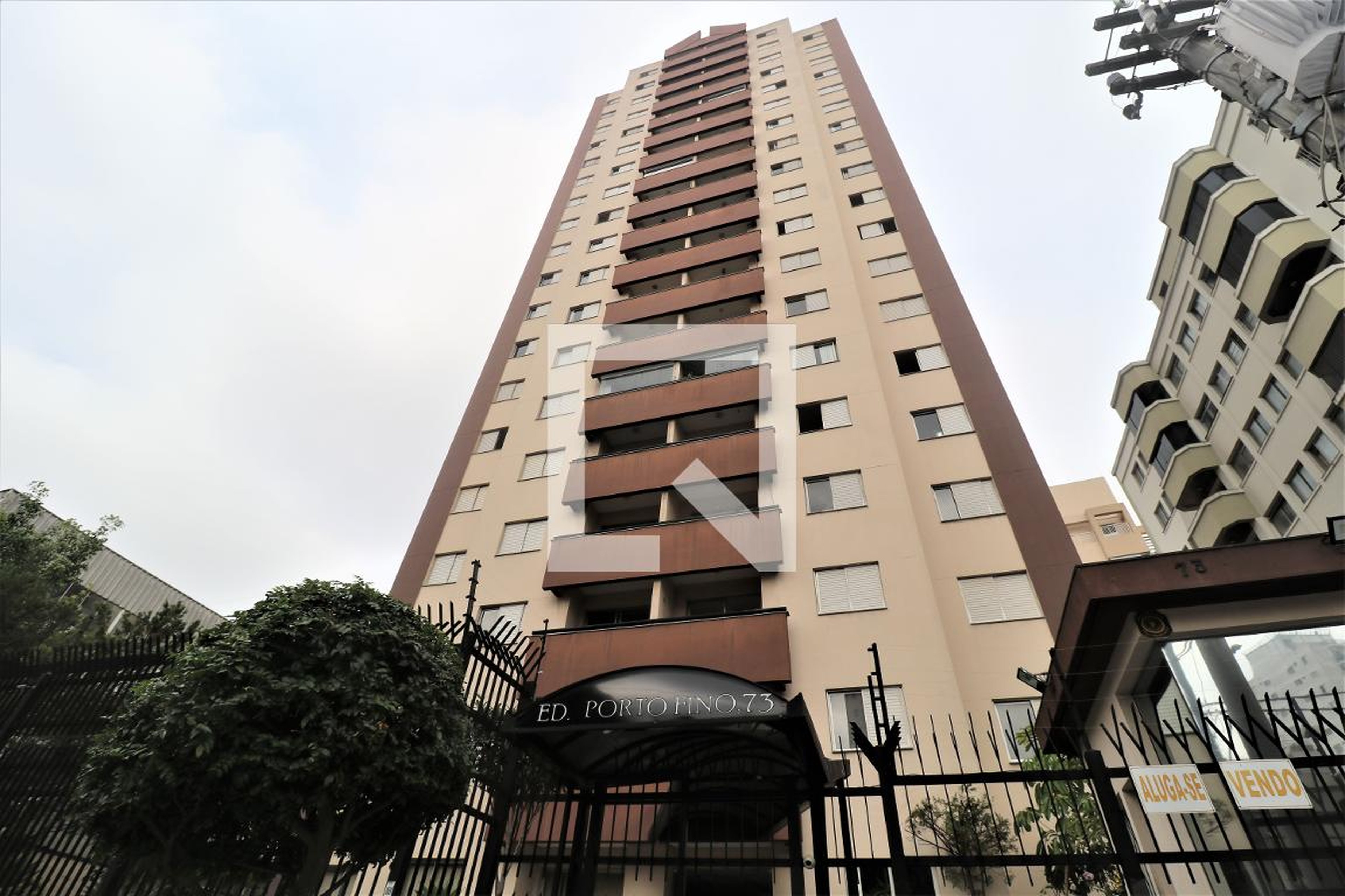 Fachada do Condomínio Edifício Porto Fino