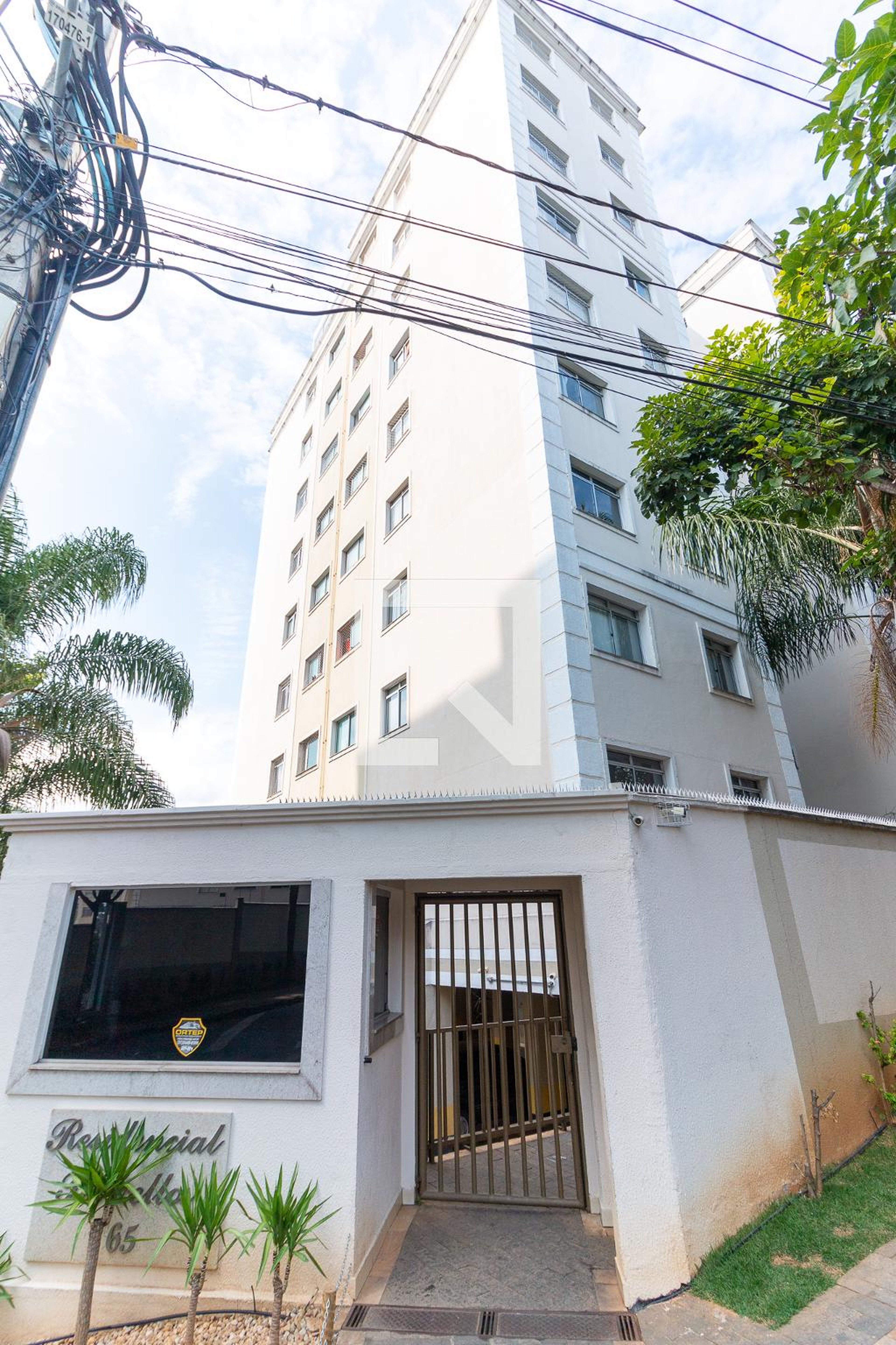 Fachada do Condomínio Residencial Barcellos