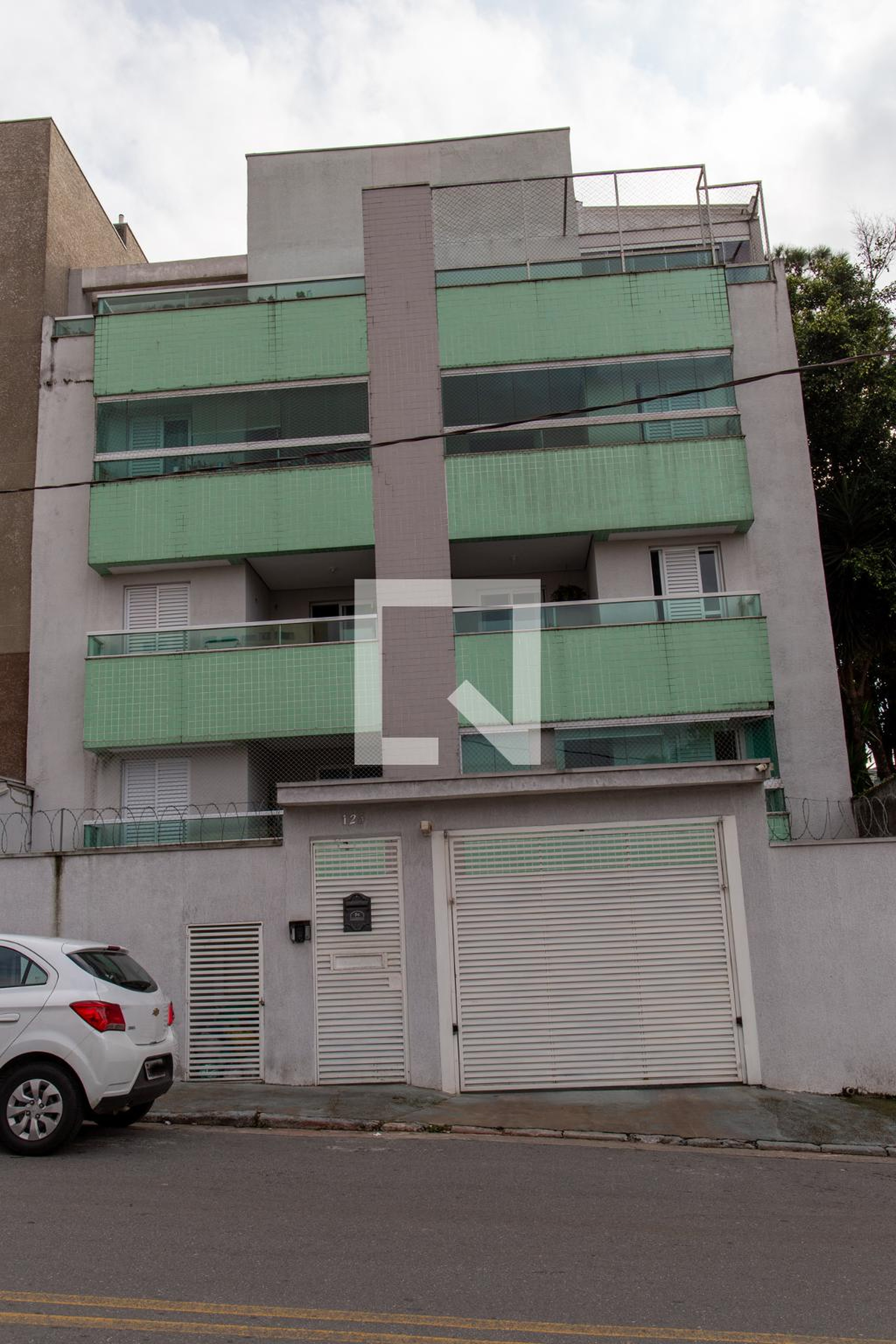 Fachada do Condomínio Edifício São Marcos