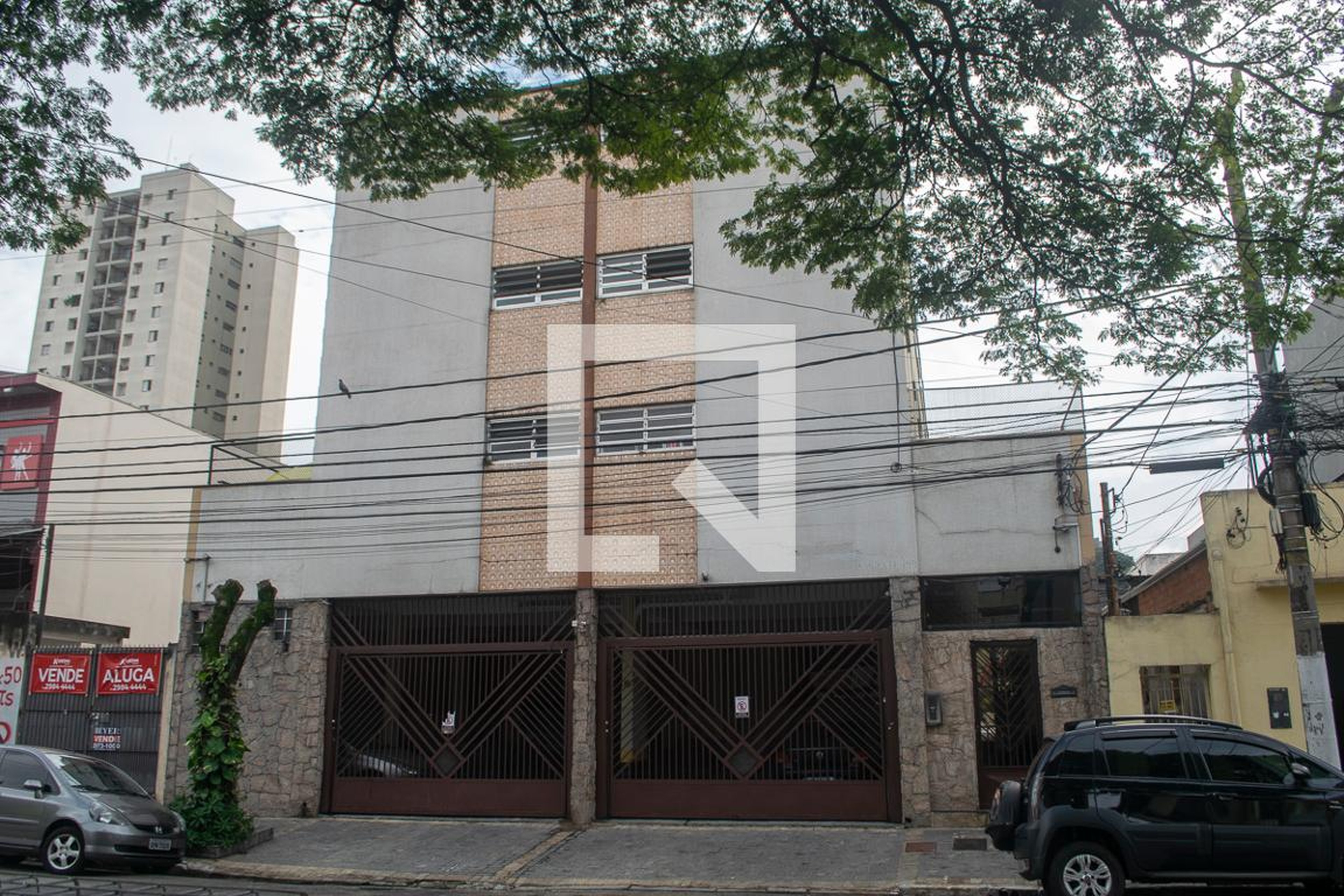 Fachada Condomínio em Rua Duarte de Azevedo, 519