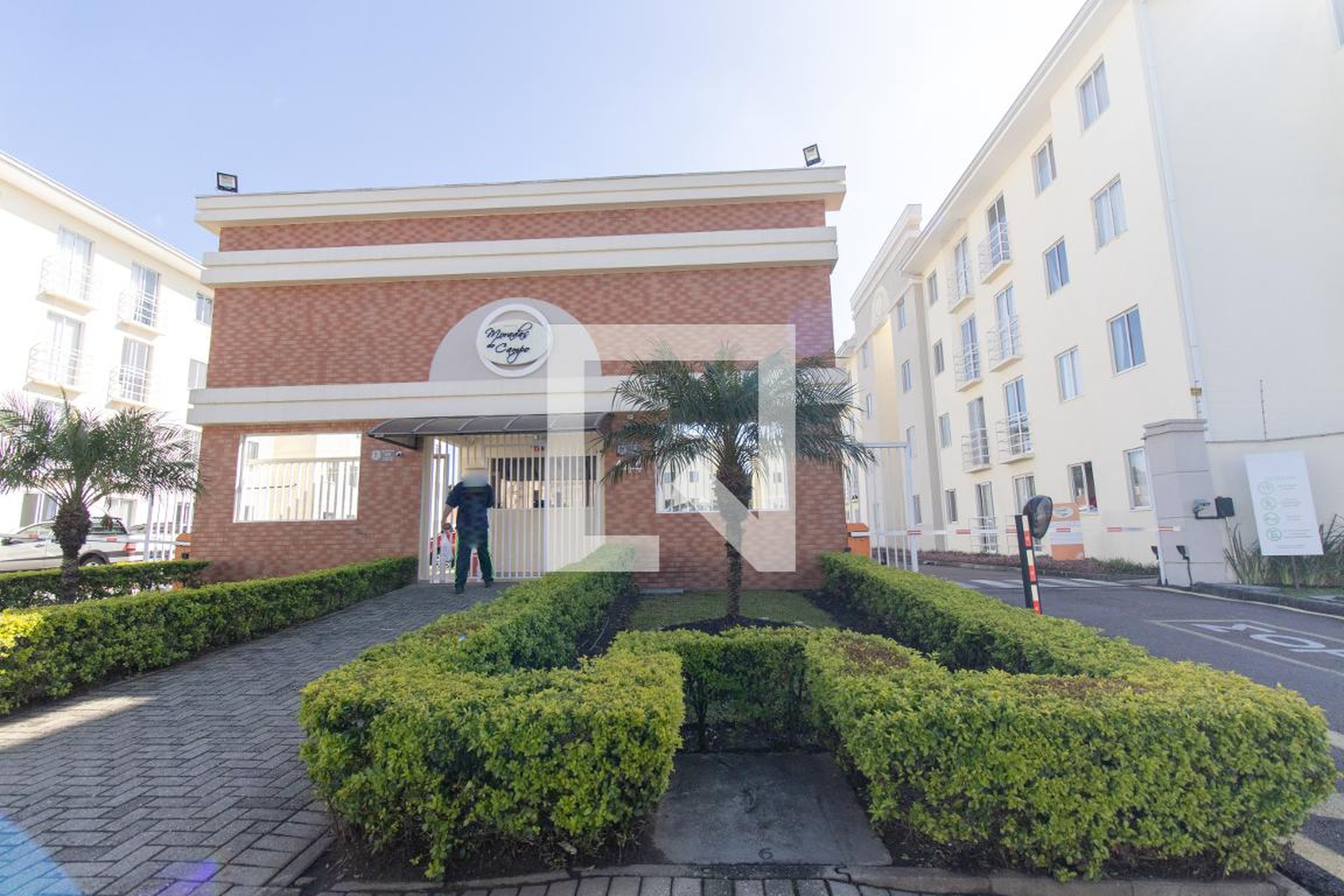 Fachada do Condomínio Condomínio Moradas do Campo