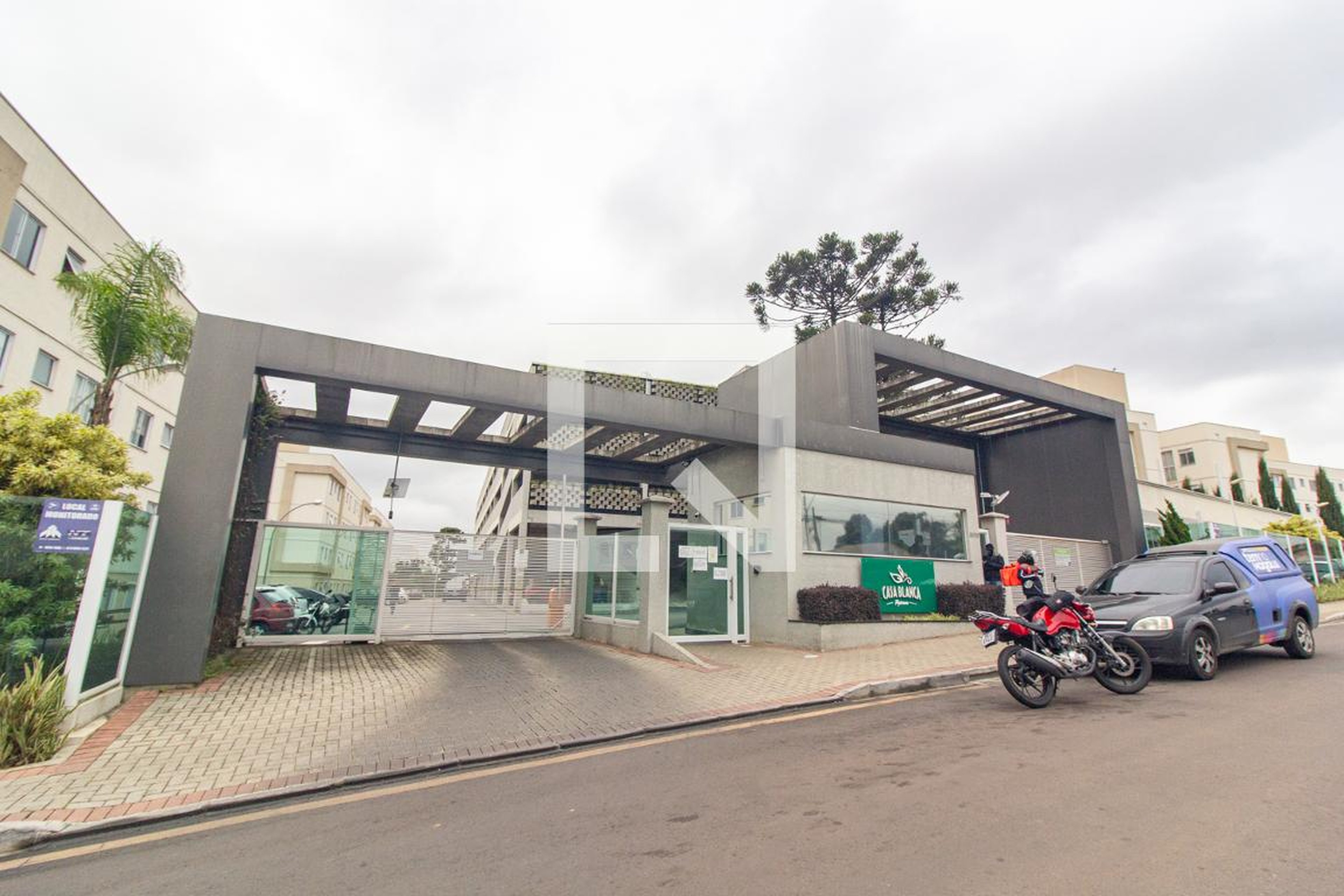 Fachada do Condomínio Residencial Reserva Casa Blanca