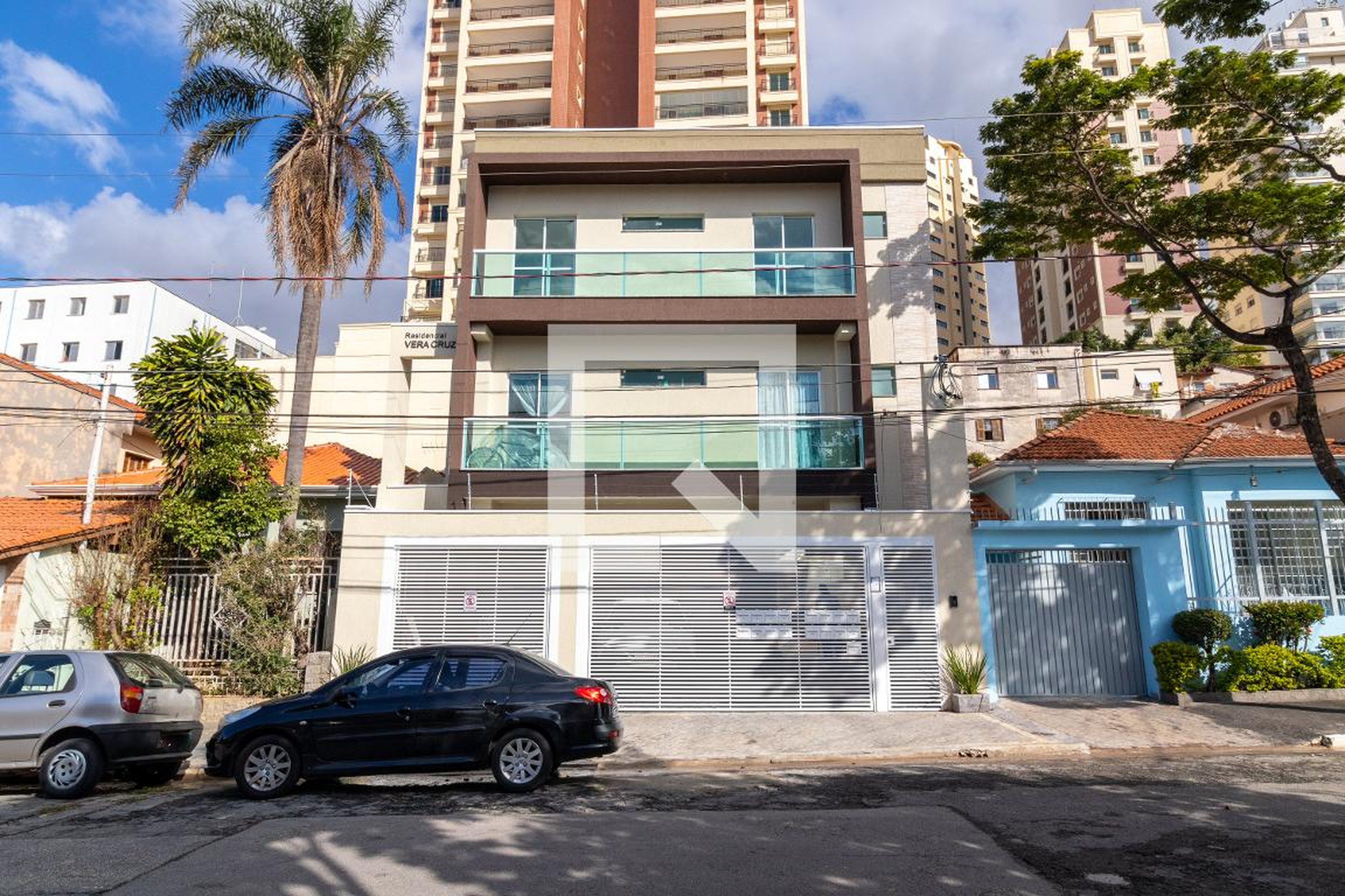 Fachada do Condomínio Residencial Vera Cruz