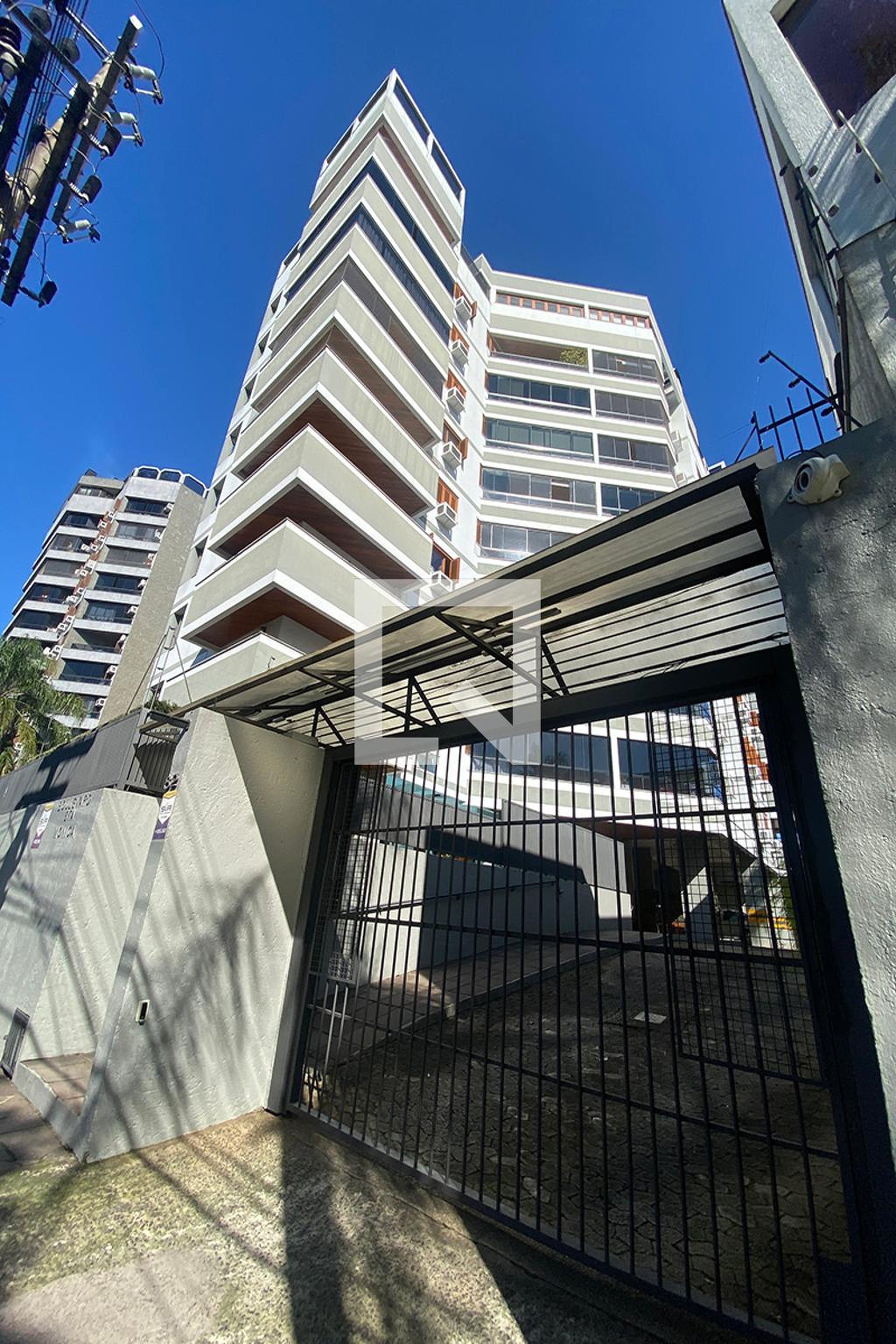 Fachada do Condomínio Edifício Residencial Boulevard Santa Monica