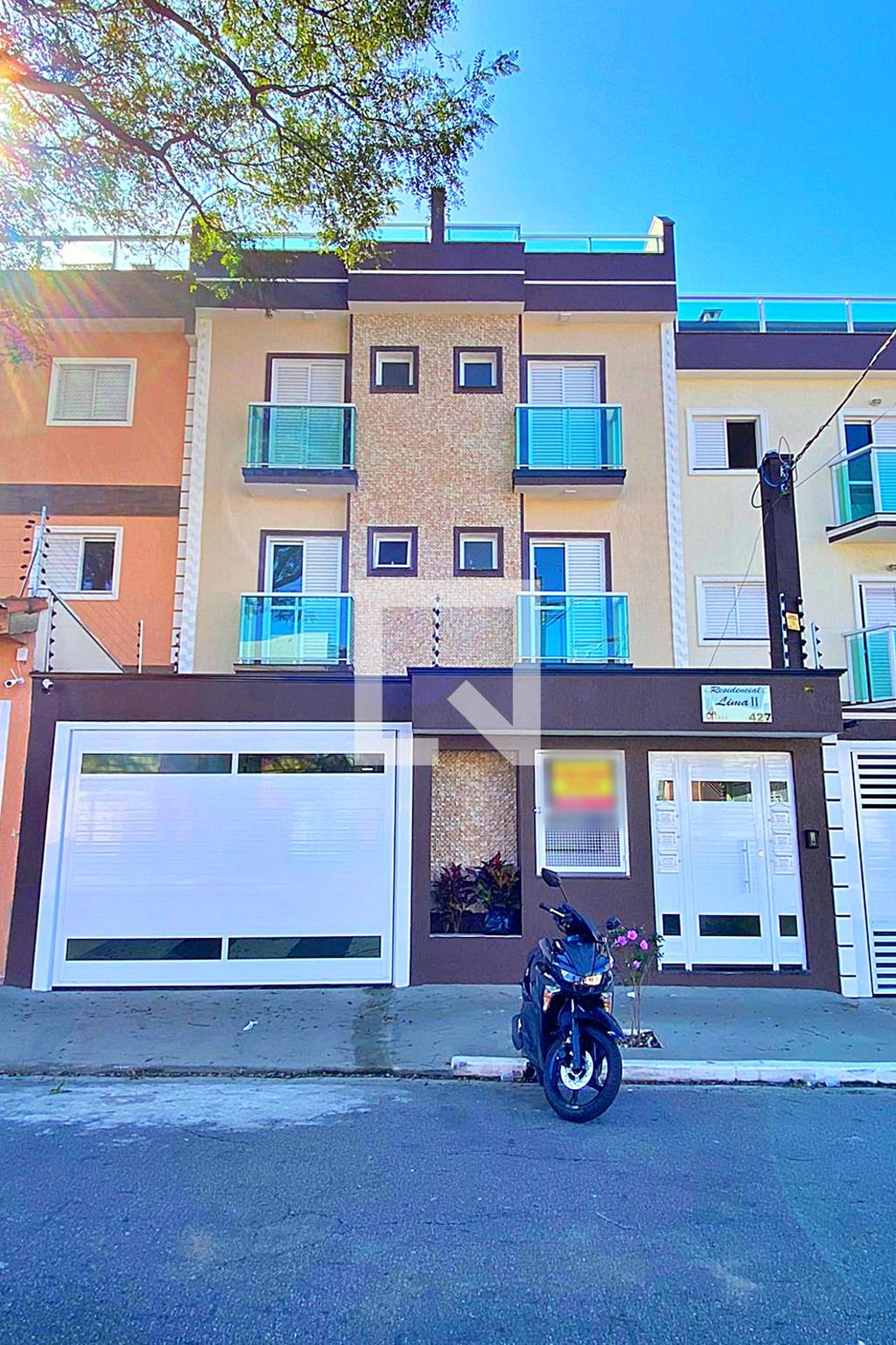 Fachada Condomínio em Rua Lima, 427