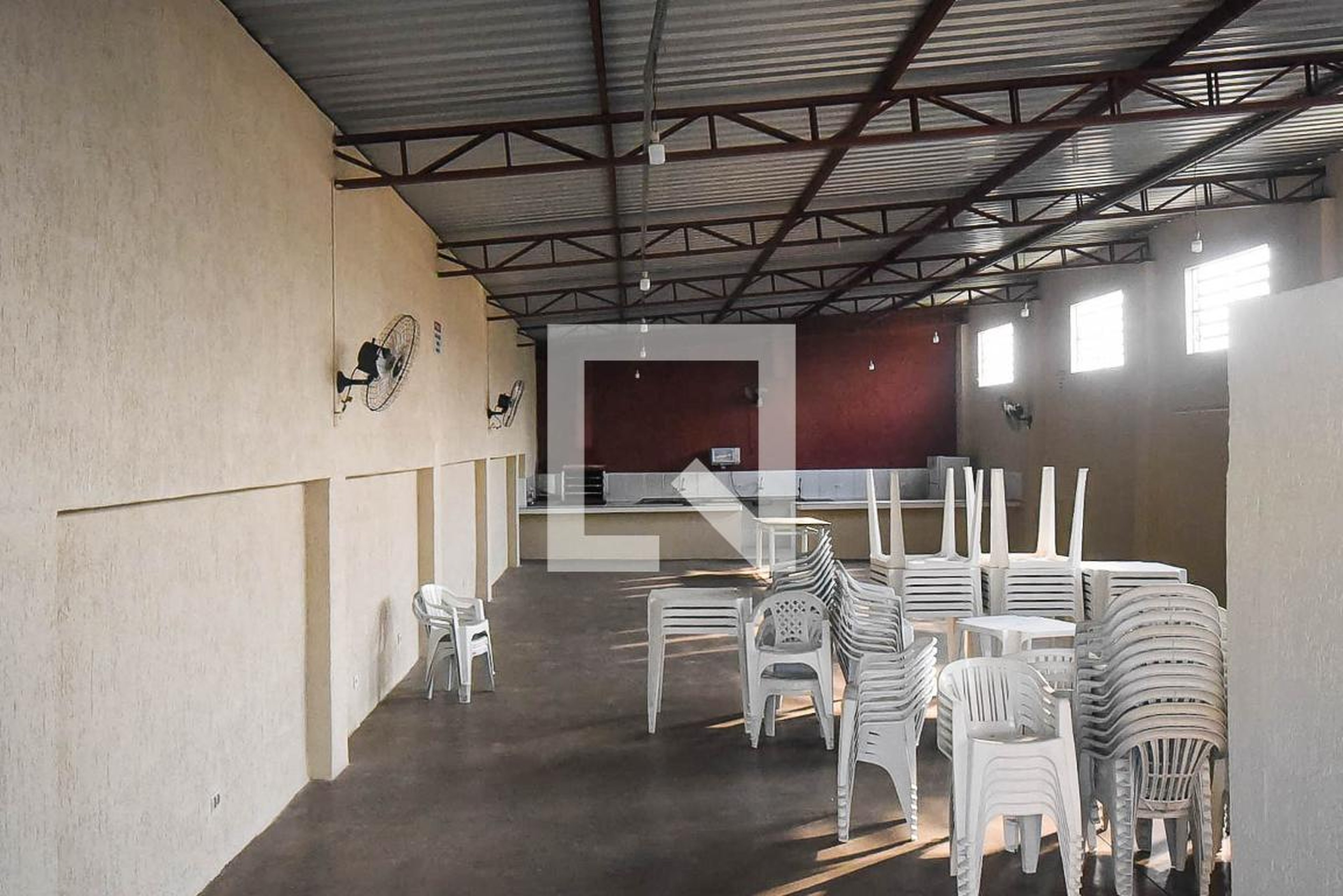 Salão de festa - Residência Serra Verde