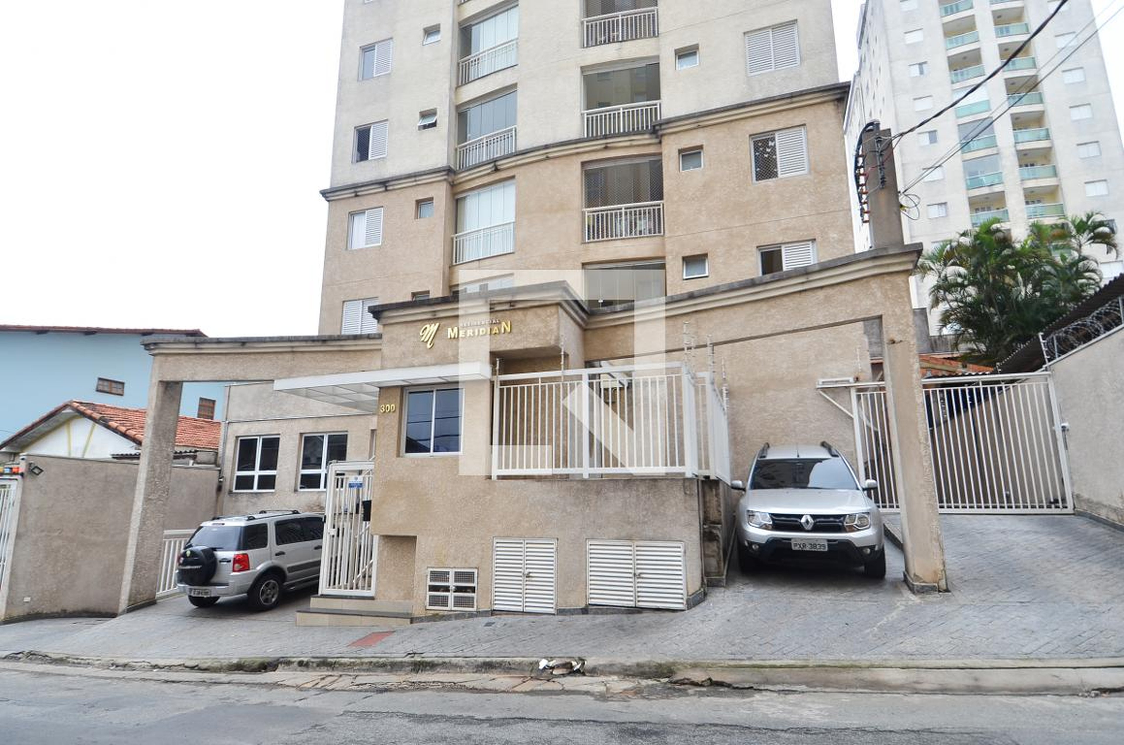 Fachada do Condomínio Residencial Meridian
